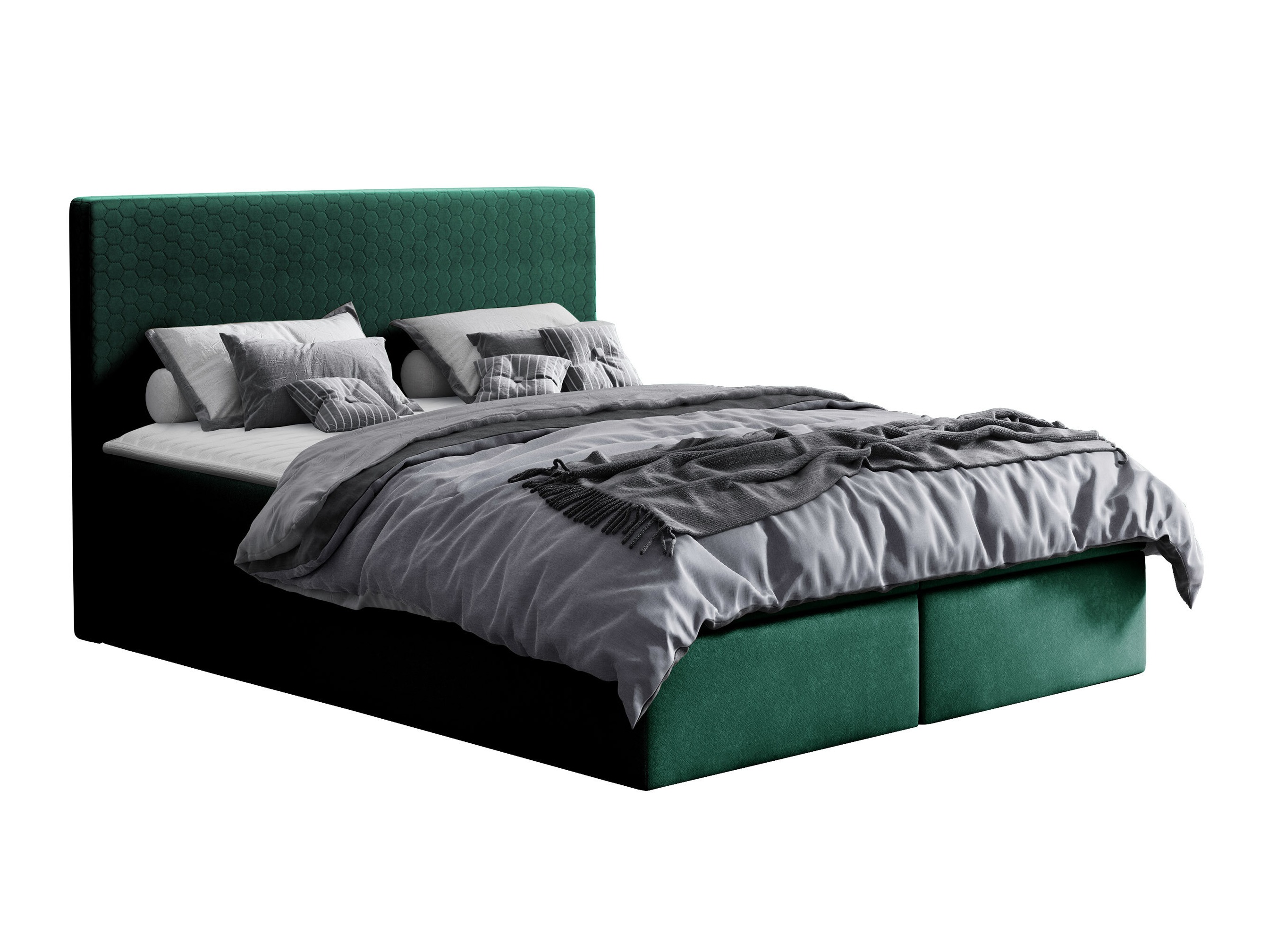 Letto continentale Nix (Velluto 10)