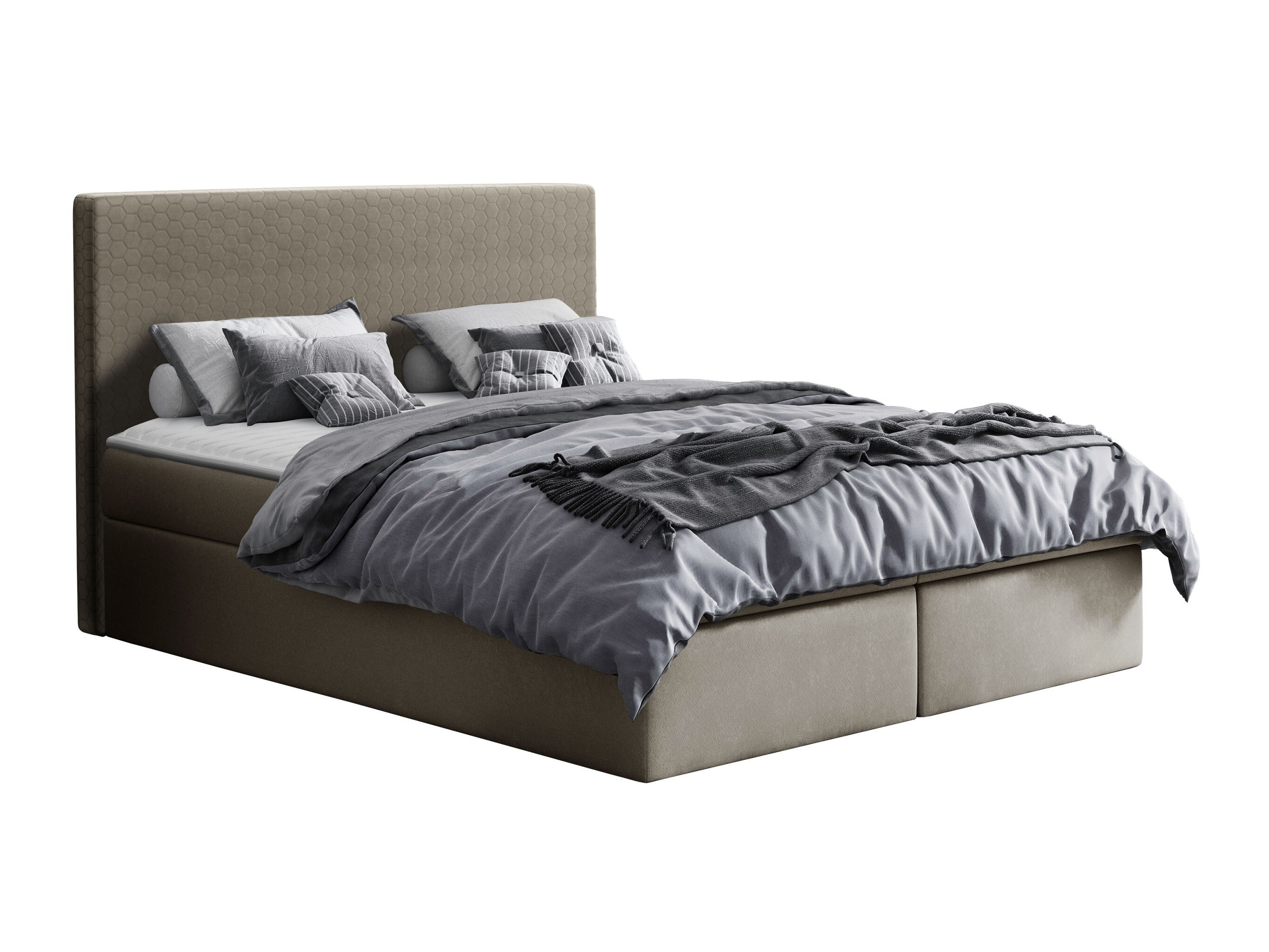 Letto continentale Nix (Velluto 3)
