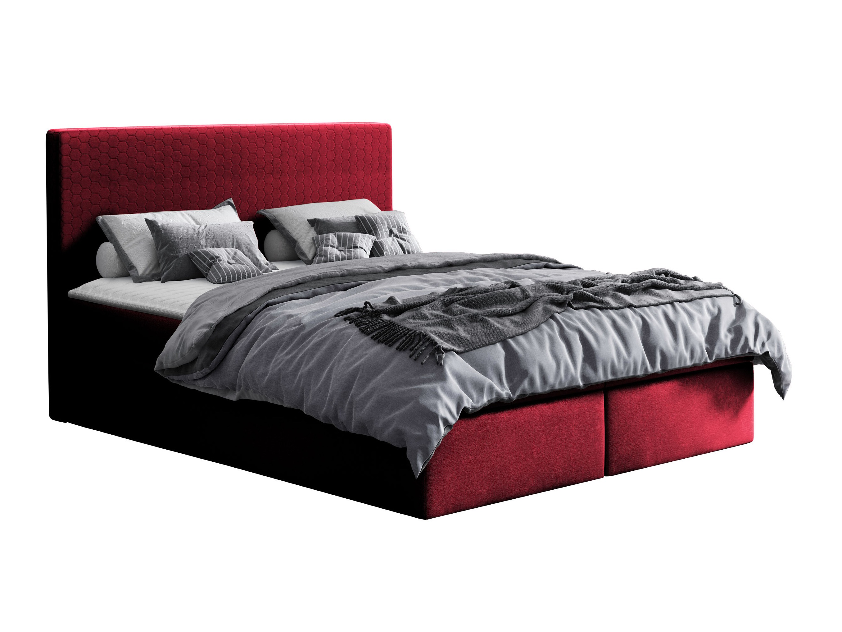 Letto continentale Nix (Velluto 7)