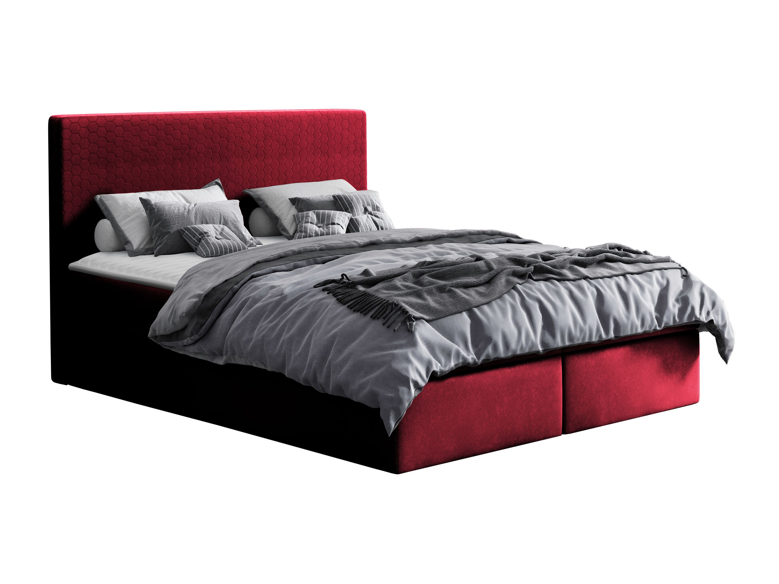 Letto continentale Nix (Velluto 7)