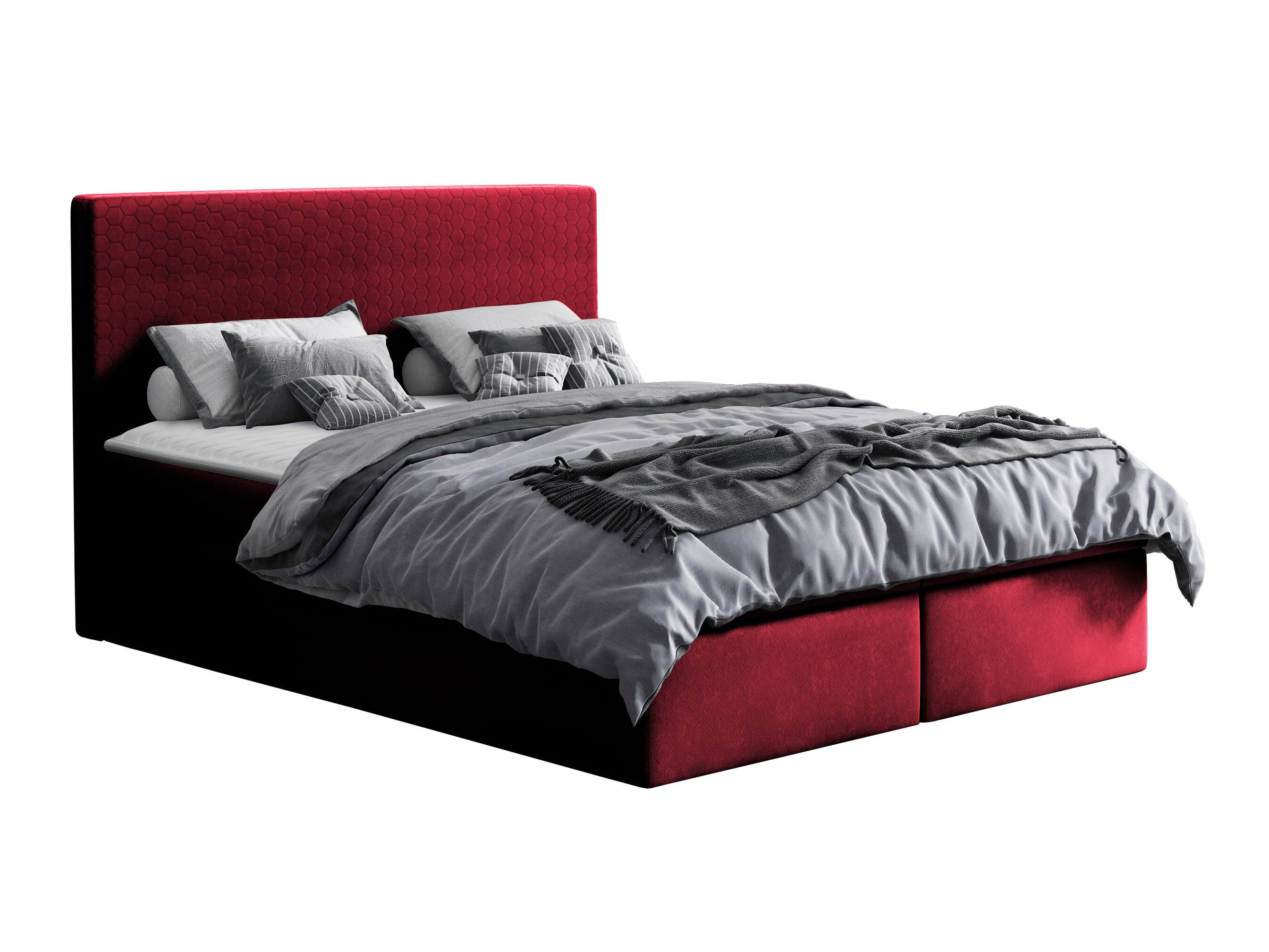 Letto continentale Nix (Velluto 7)