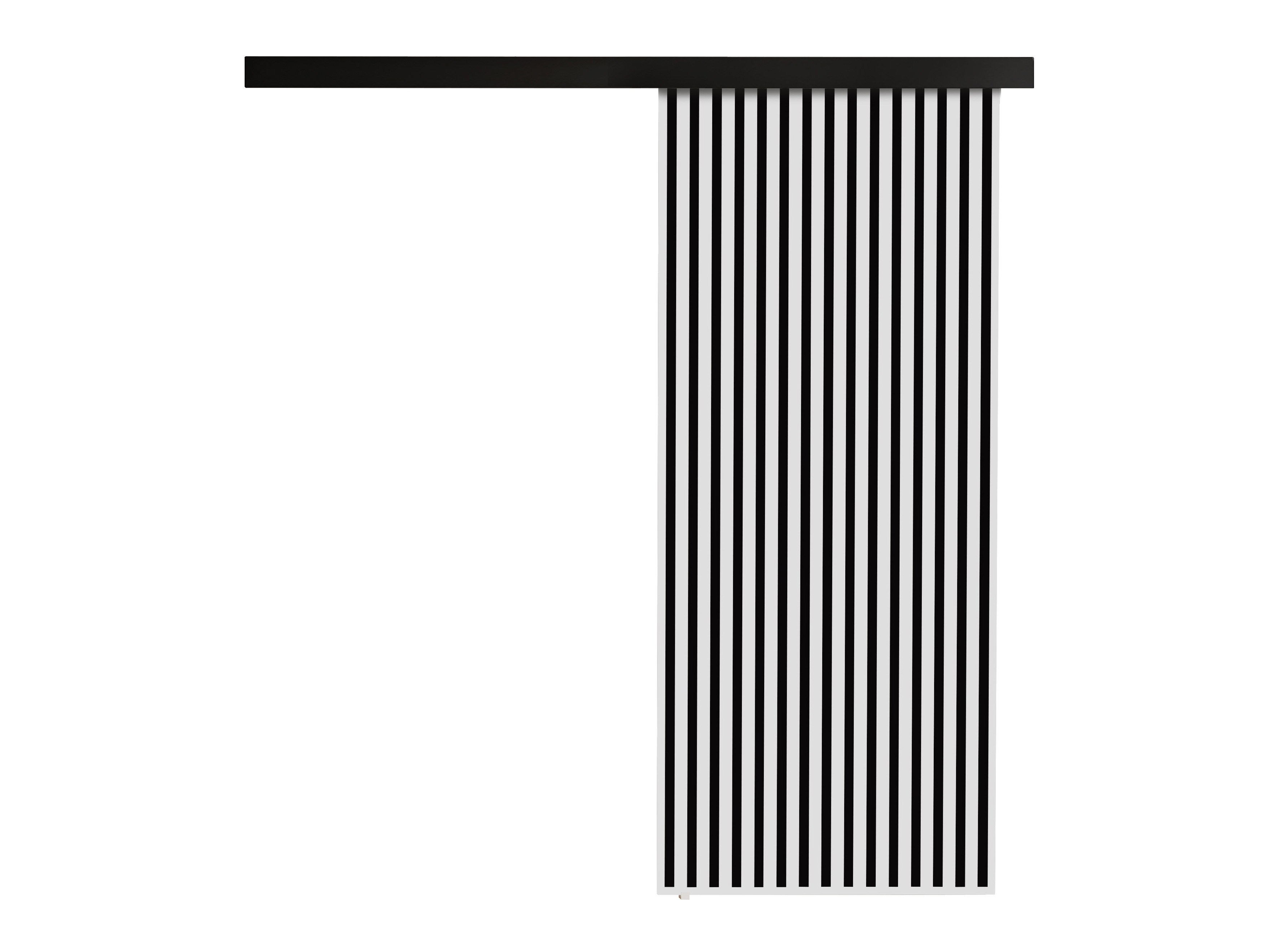 Porte scorrevoli Dover 202 (Bianco + Nero)