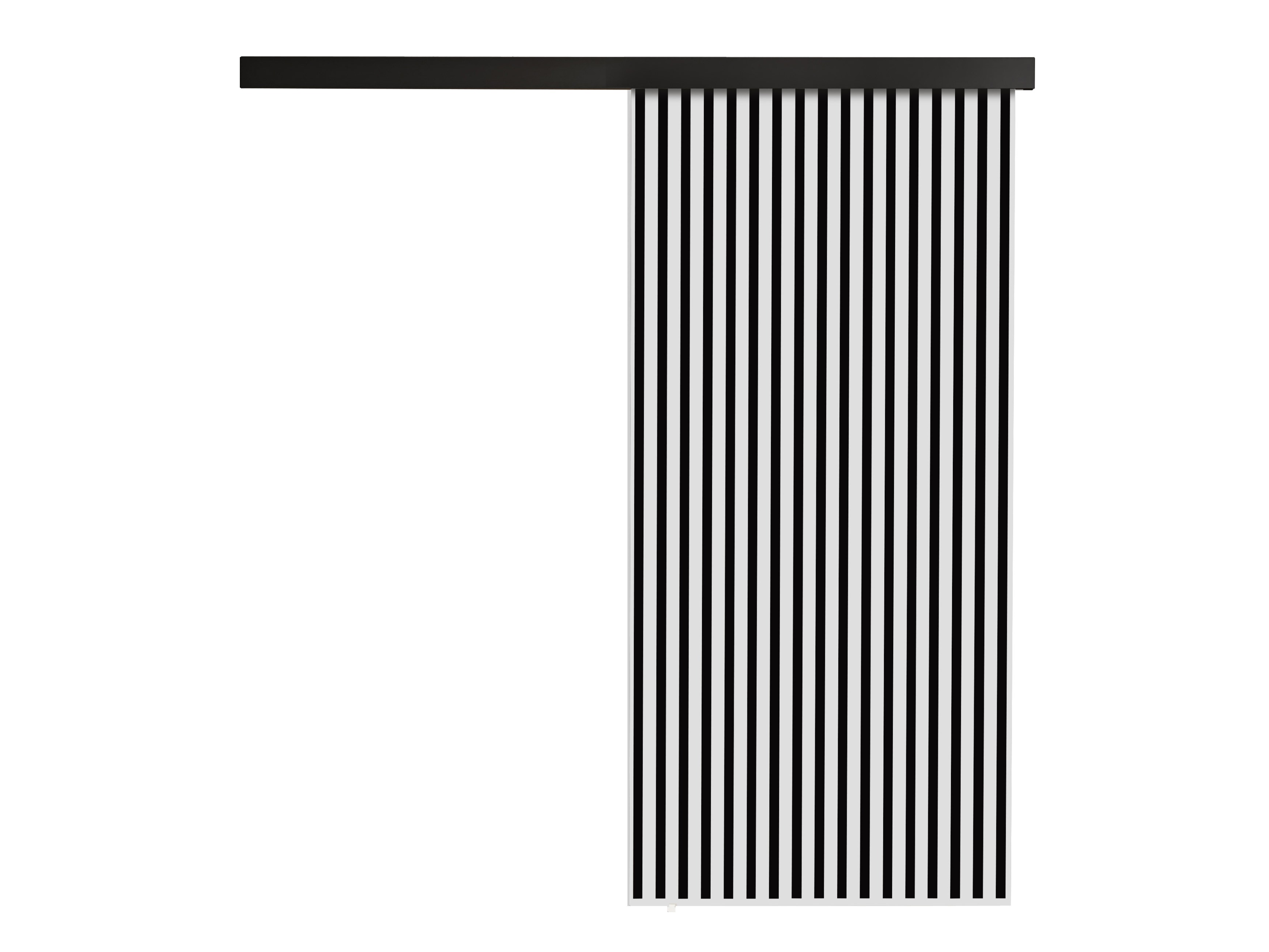 Porte scorrevoli Dover 203 (Bianco + Nero)