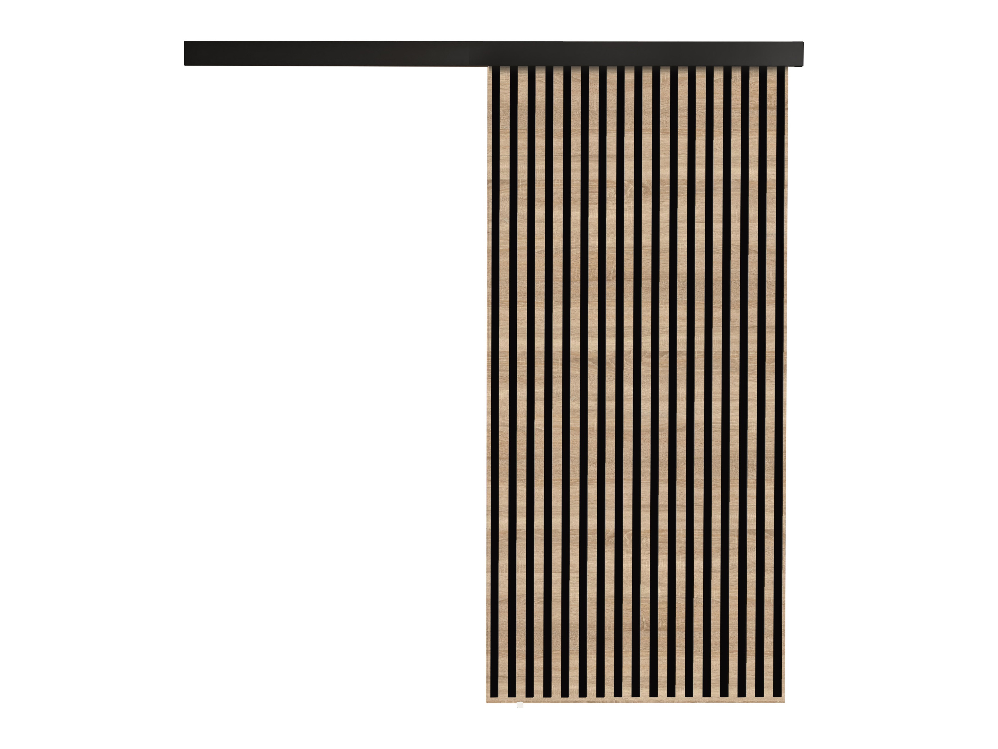 Porte scorrevoli Dover 203 (Sonoma quercia + Nero)