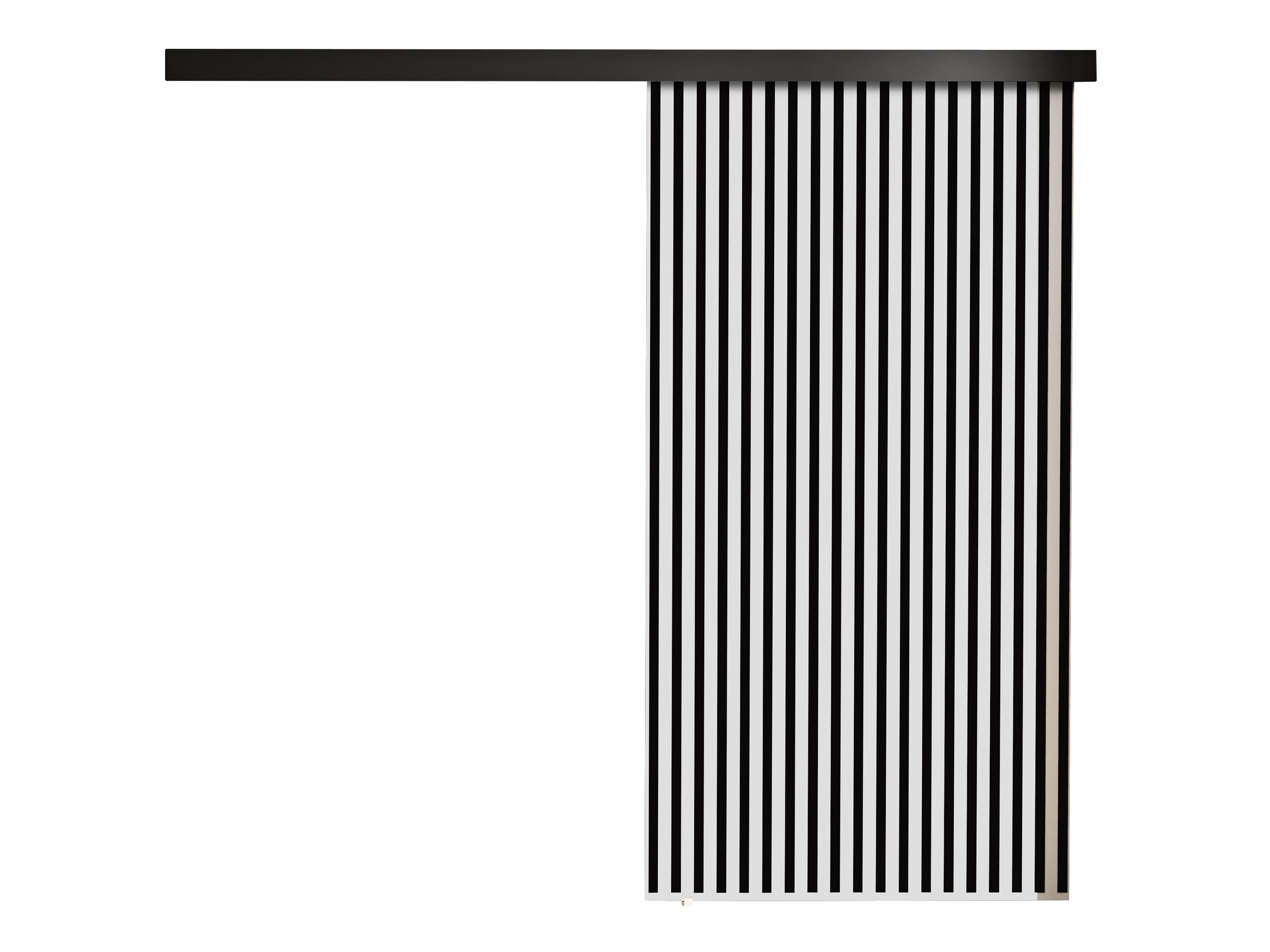 Porte scorrevoli Dover 204 (Bianco + Nero)