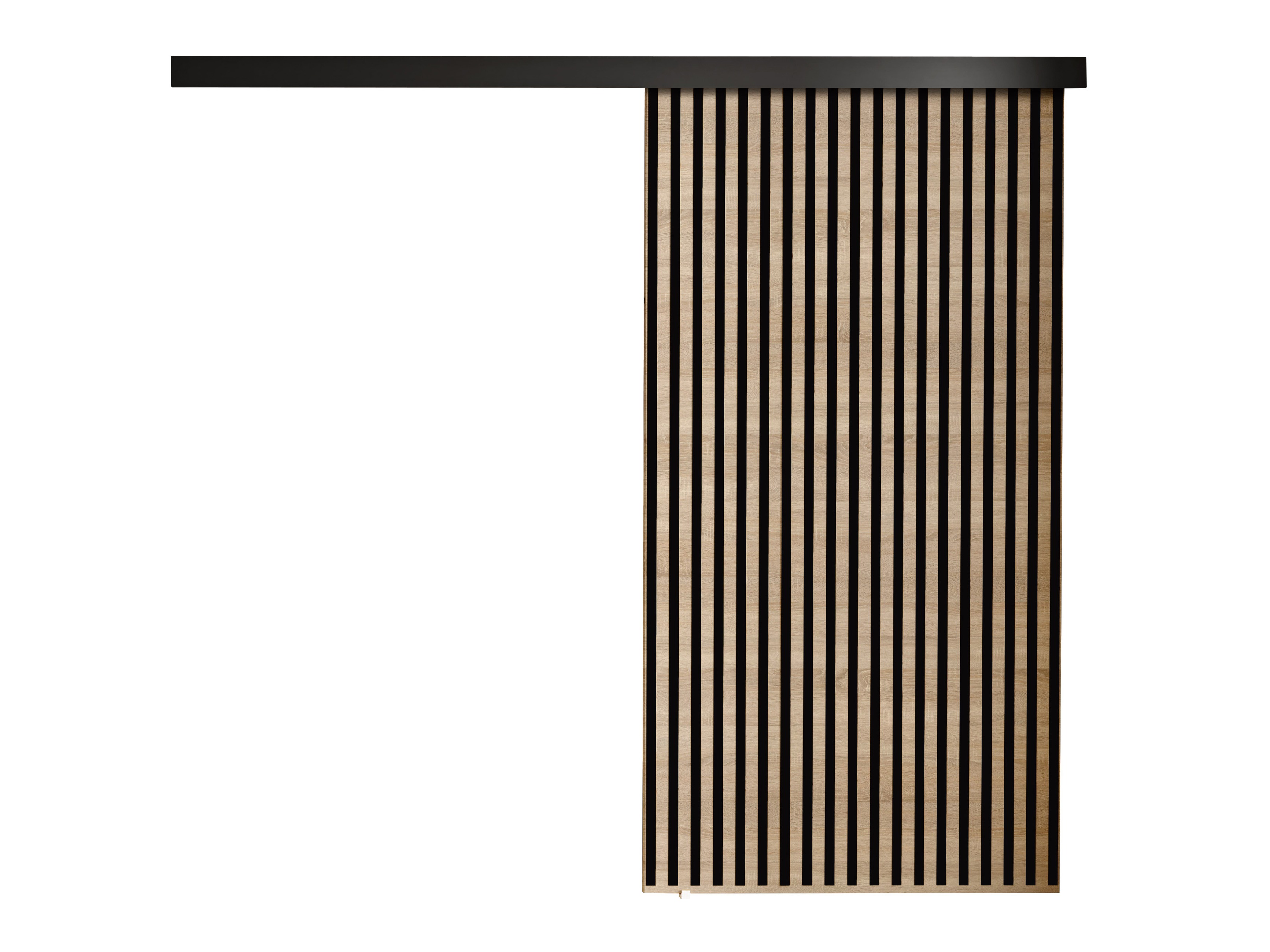 Porte scorrevoli Dover 204 (Sonoma quercia + Nero)