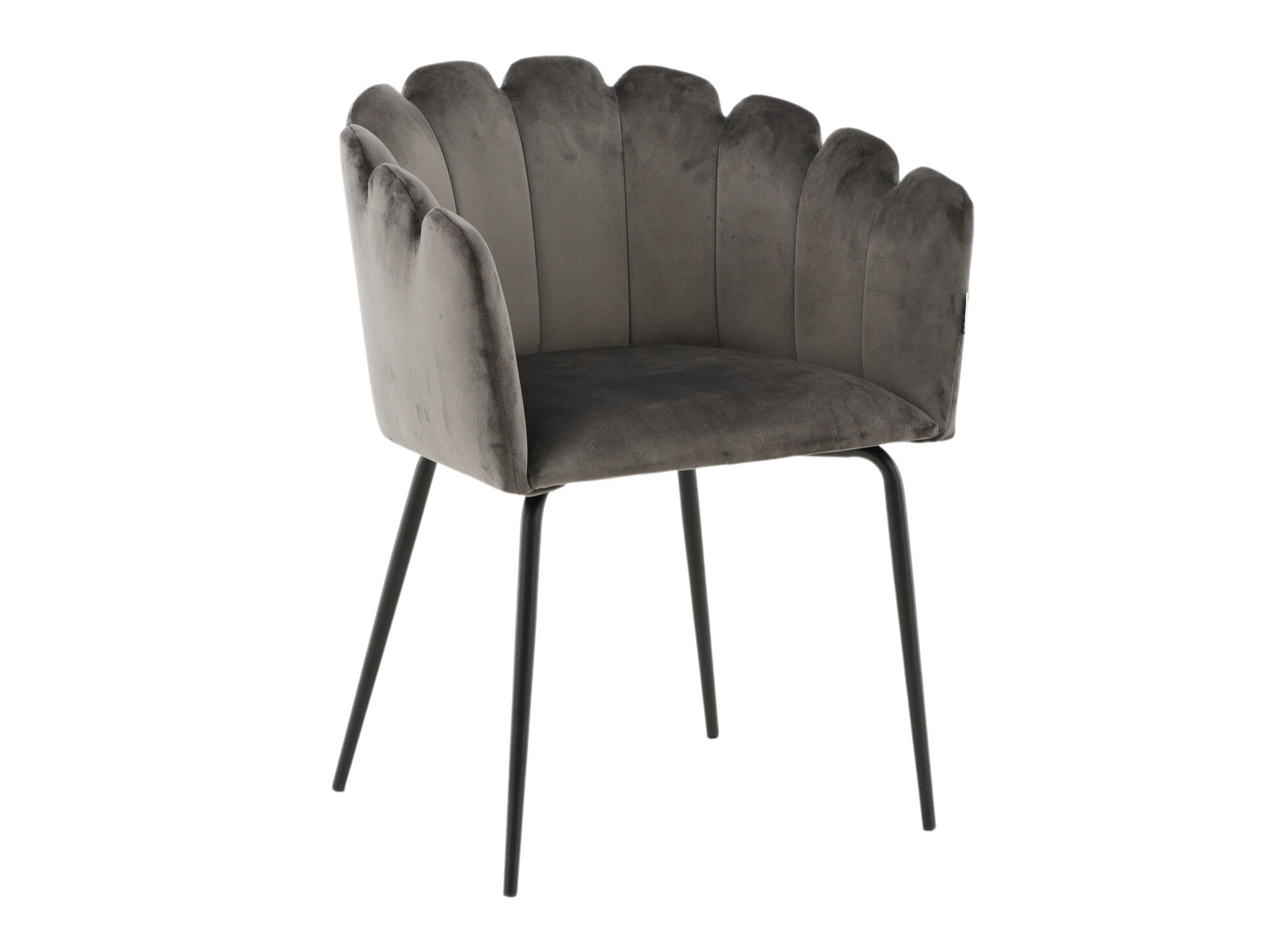 Sedia Dallas 134 (Grigio + Nero)