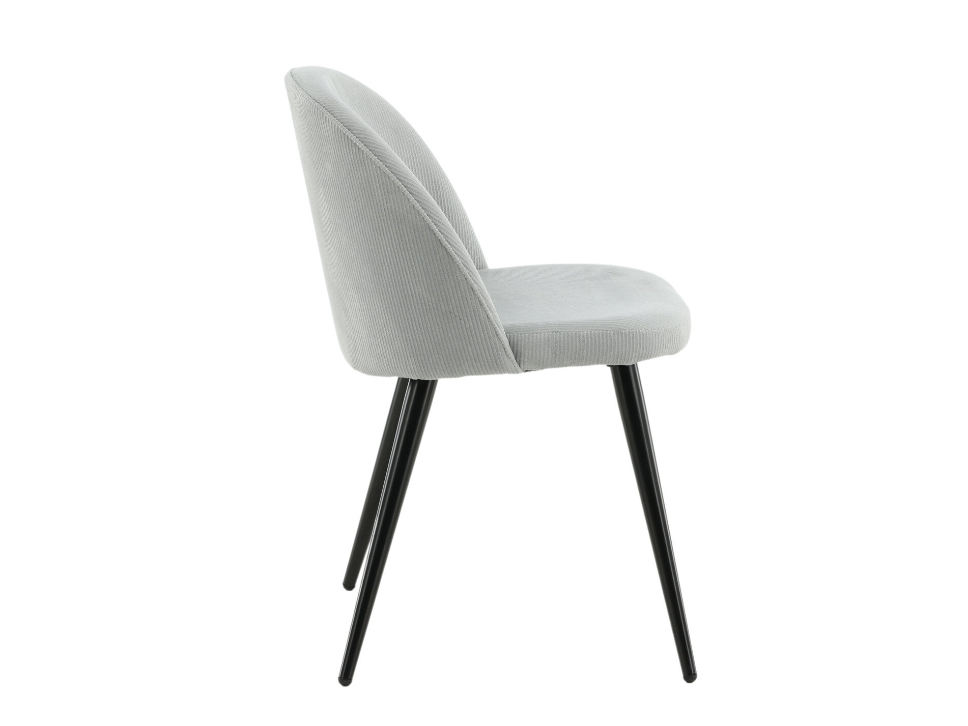 Sedia Dallas 136 (Grigio + Nero)