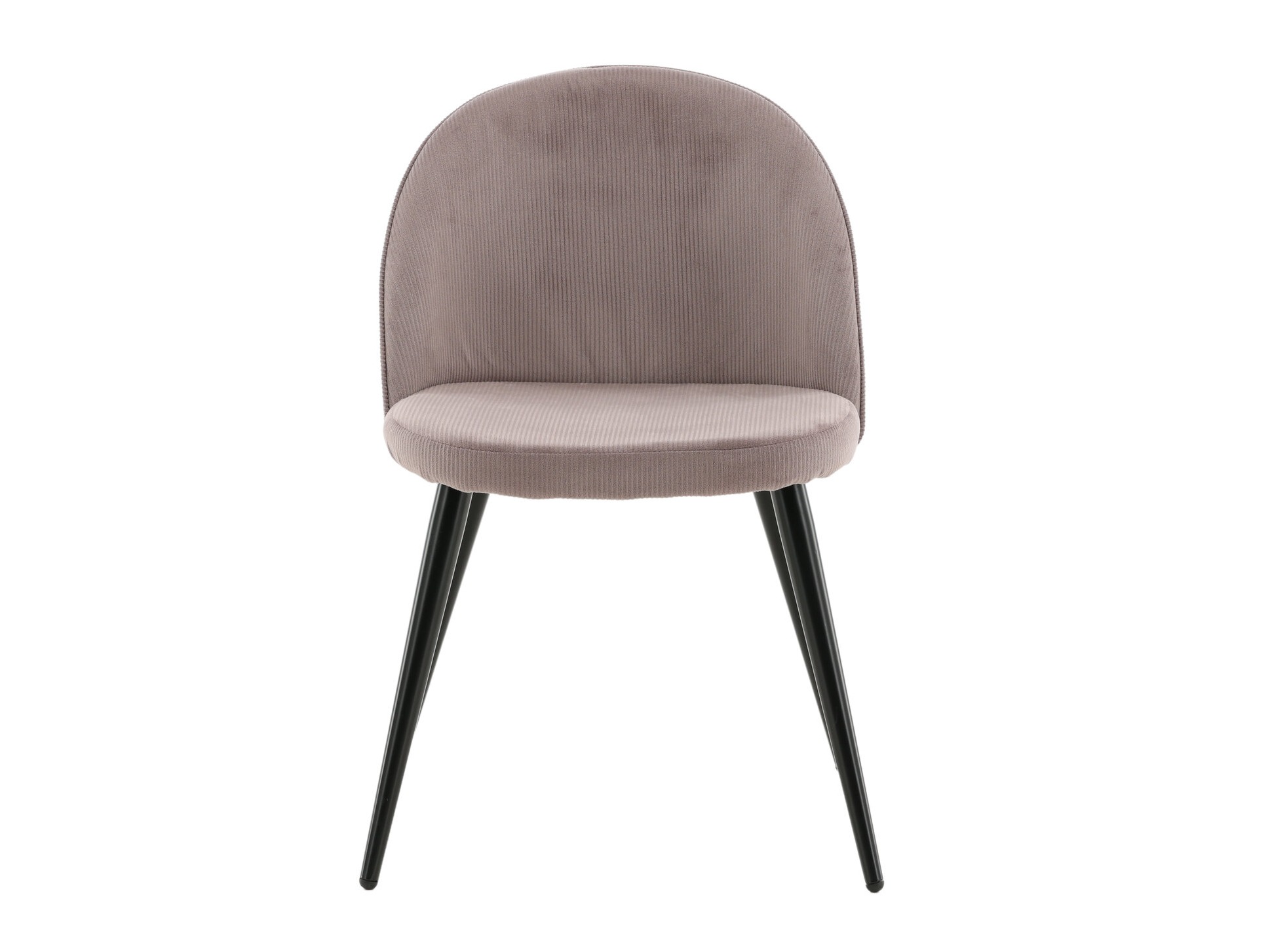 Sedia Dallas 136 (Rosa Dusty + Nero)