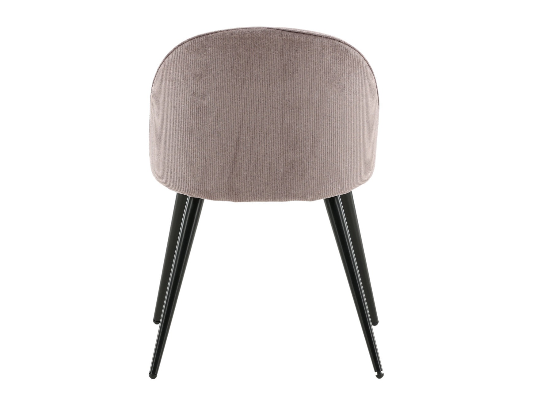 Sedia Dallas 136 (Rosa Dusty + Nero)