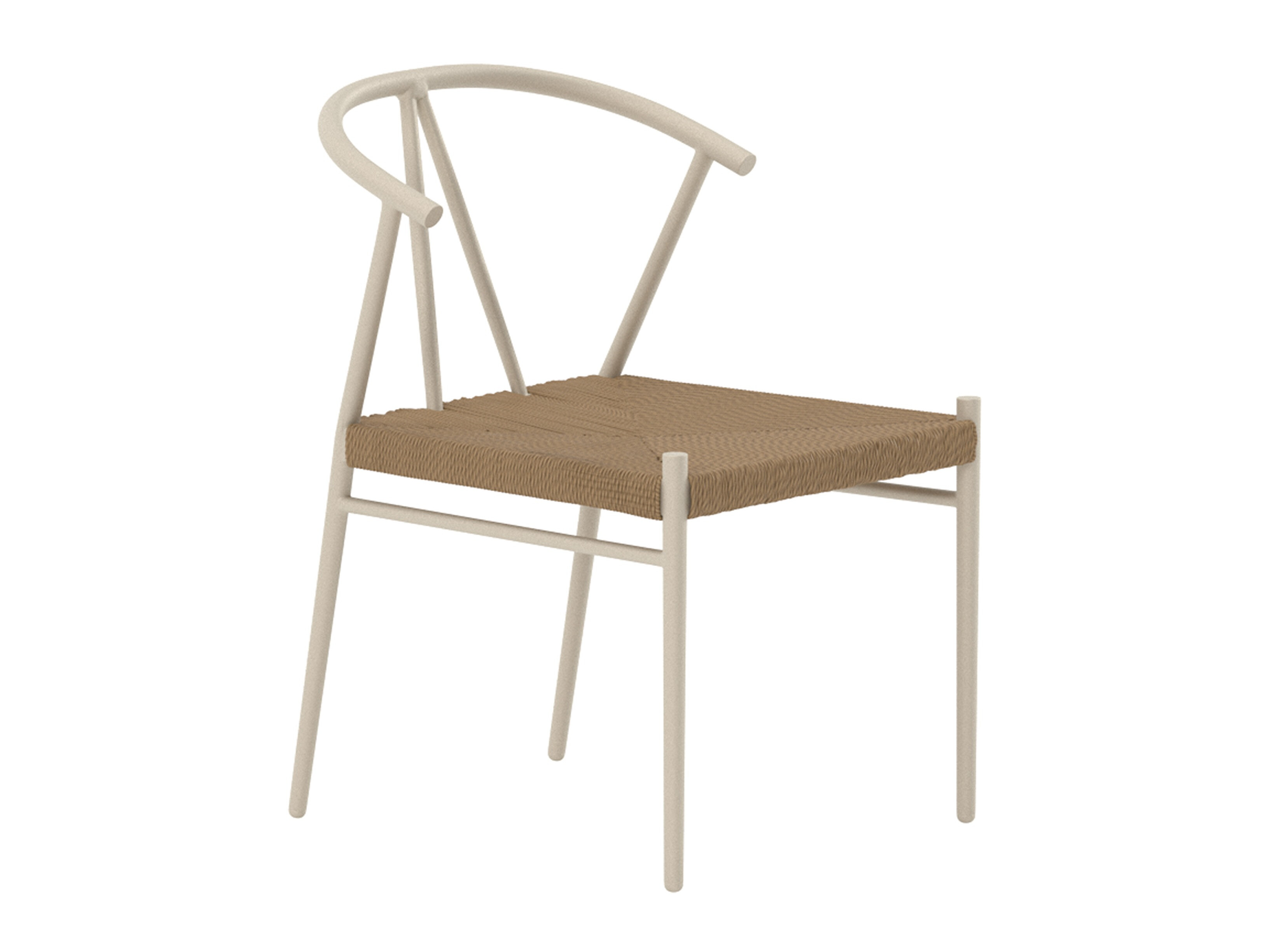 Sedia per esterni Dallas 5249 (Beige + Nocciola)