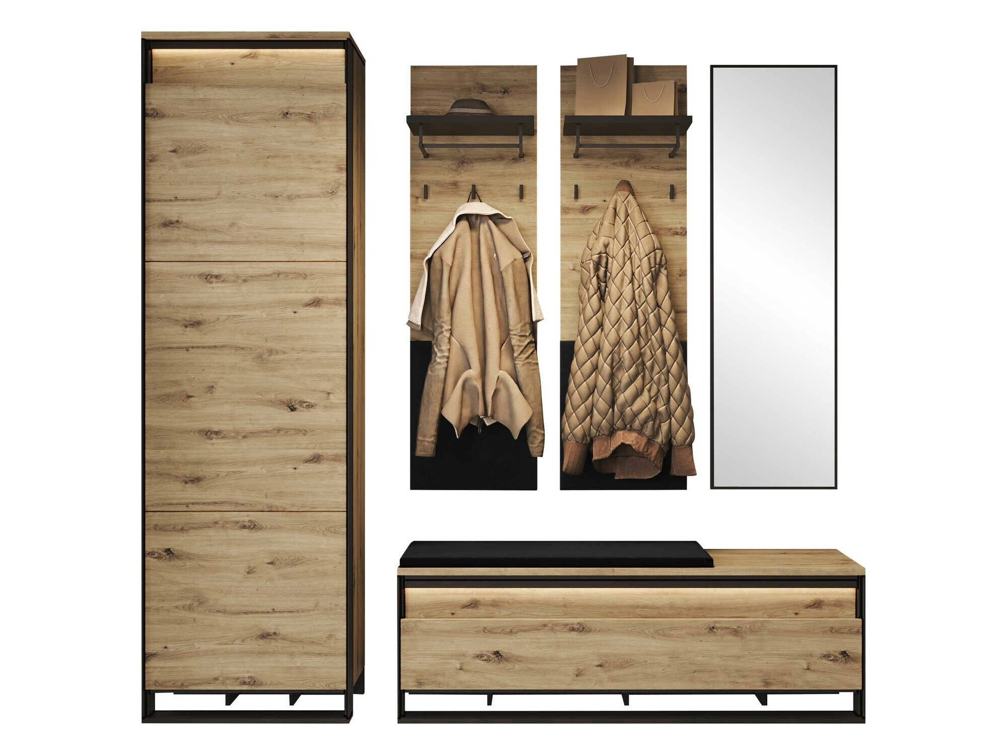 Set arredo da corridoio Luliru 152
