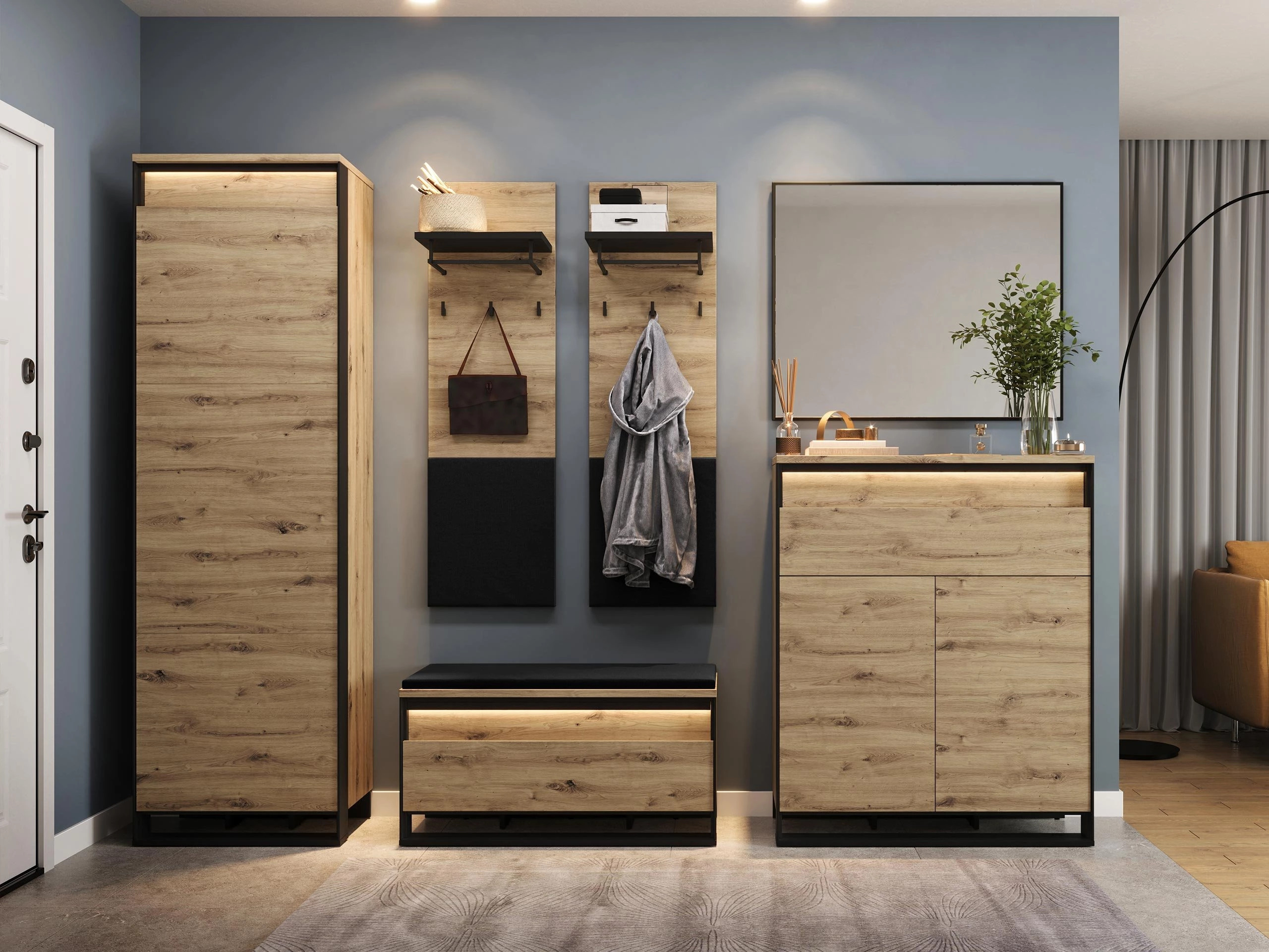 Set arredo da corridoio Luliru 153