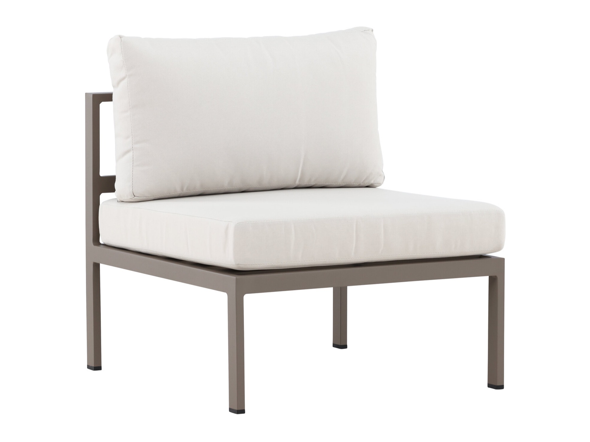 Poltrona da esterno Camorlo 100 (Beige + Marrone)