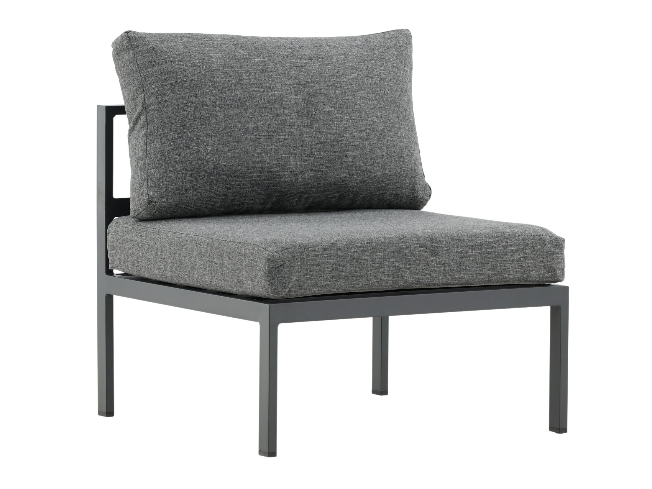 Poltrona da esterno Camorlo 100 (Grigio + Nero)