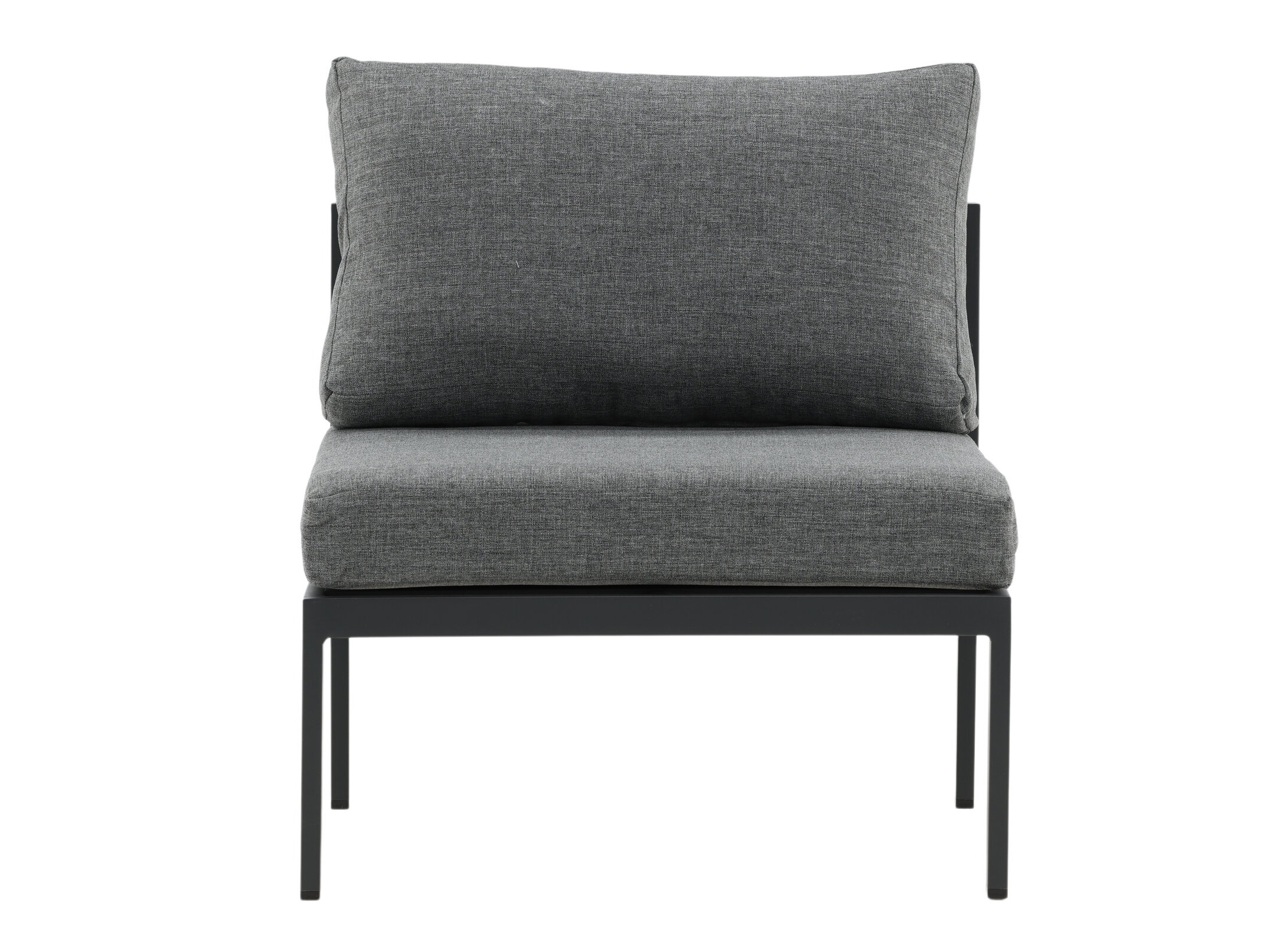 Poltrona da esterno Camorlo 100 (Grigio + Nero)