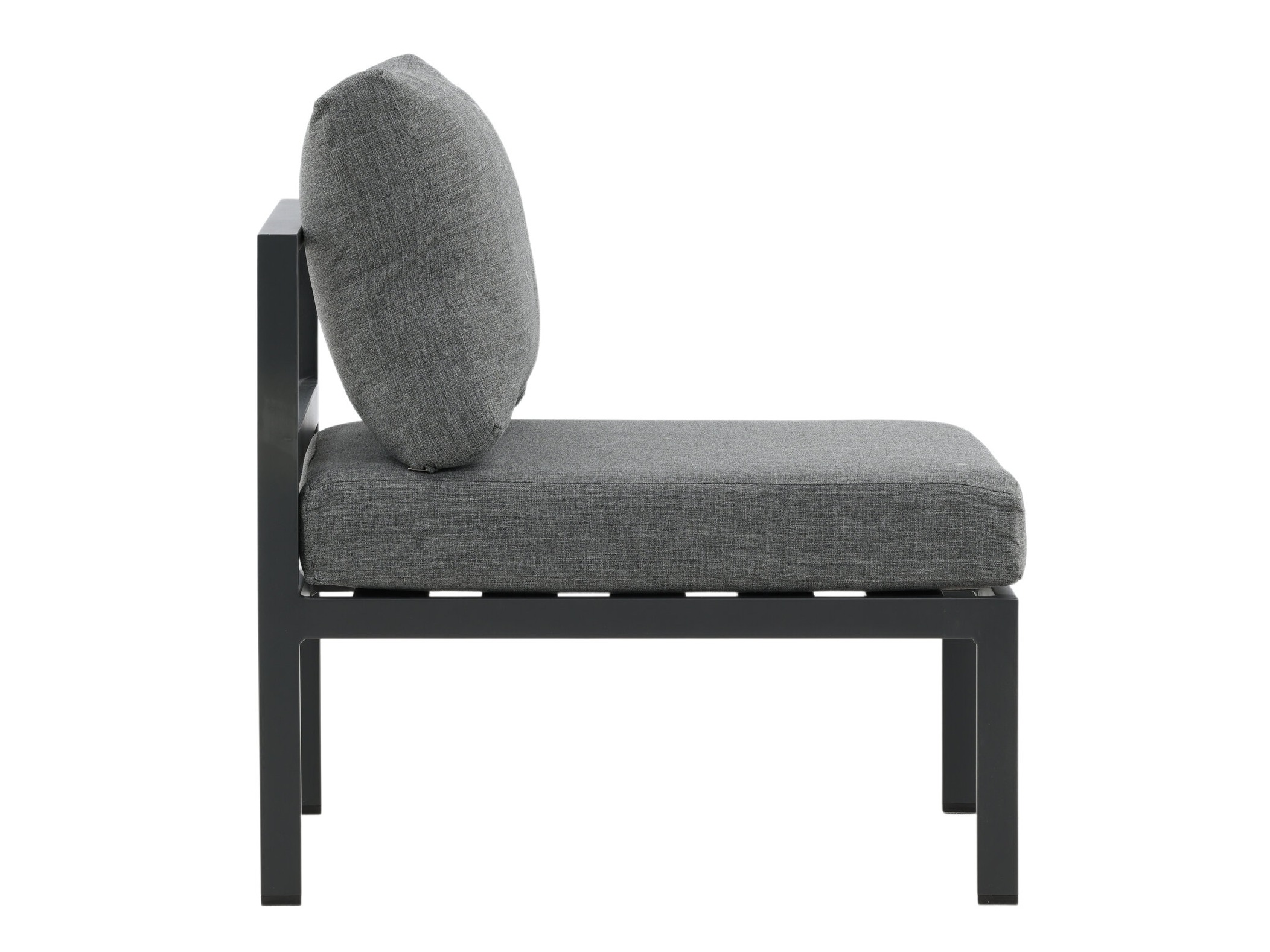 Poltrona da esterno Camorlo 100 (Grigio + Nero)
