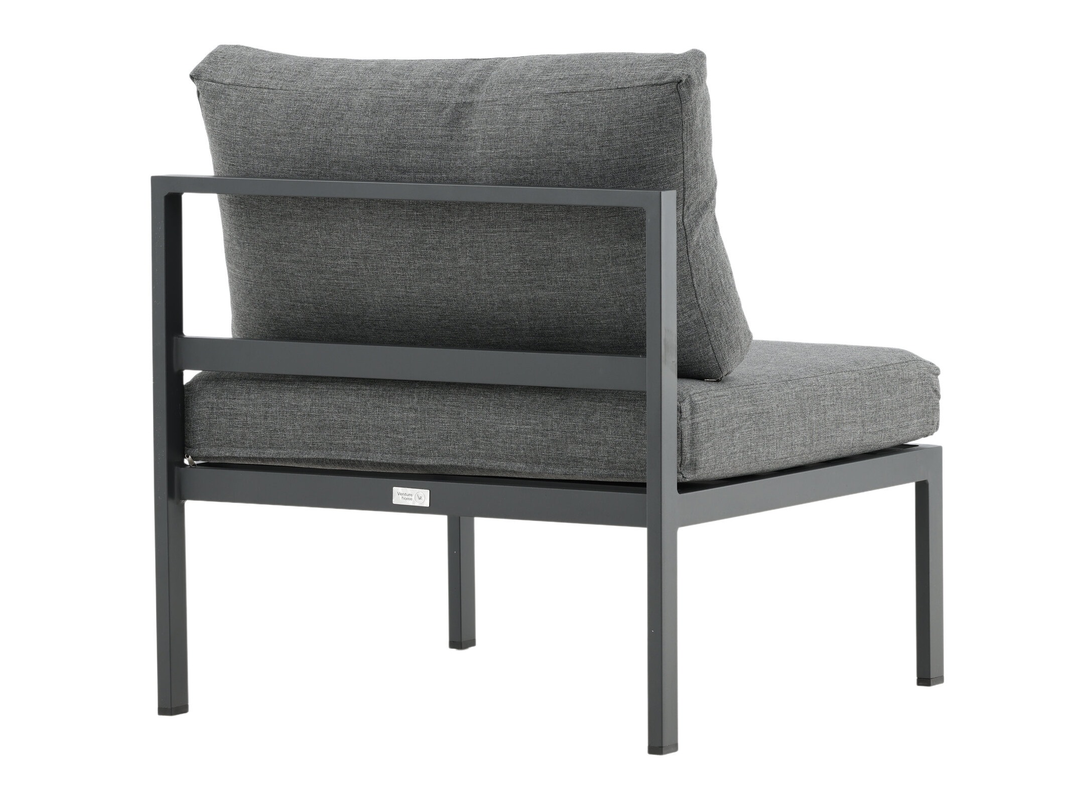 Poltrona da esterno Camorlo 100 (Grigio + Nero)