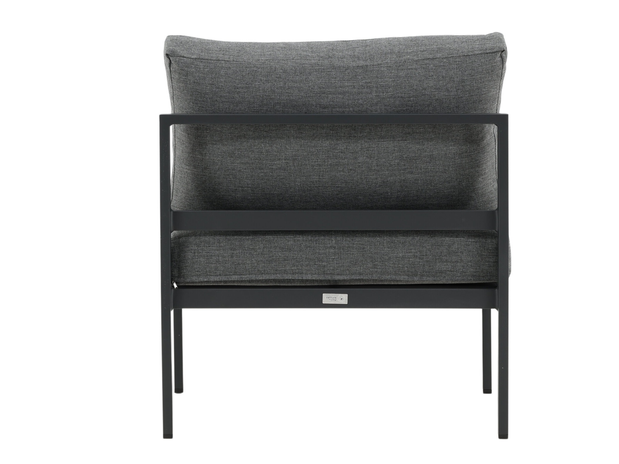 Poltrona da esterno Camorlo 100 (Grigio + Nero)