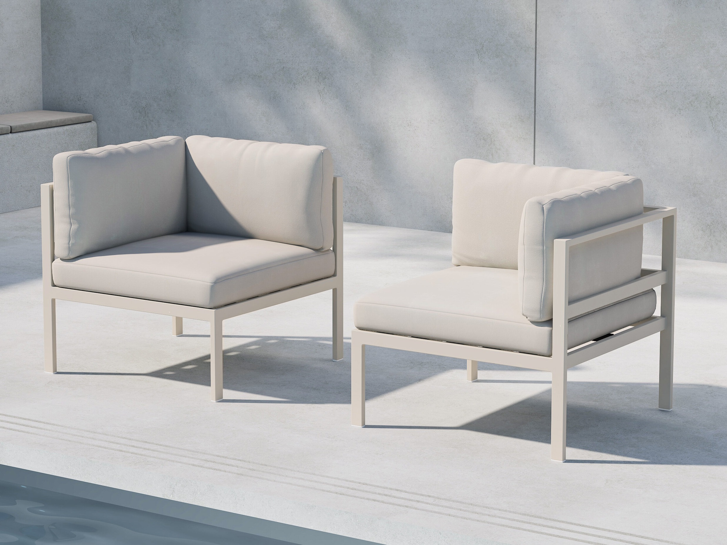 Poltrona da esterno Camorlo 101 (Beige)
