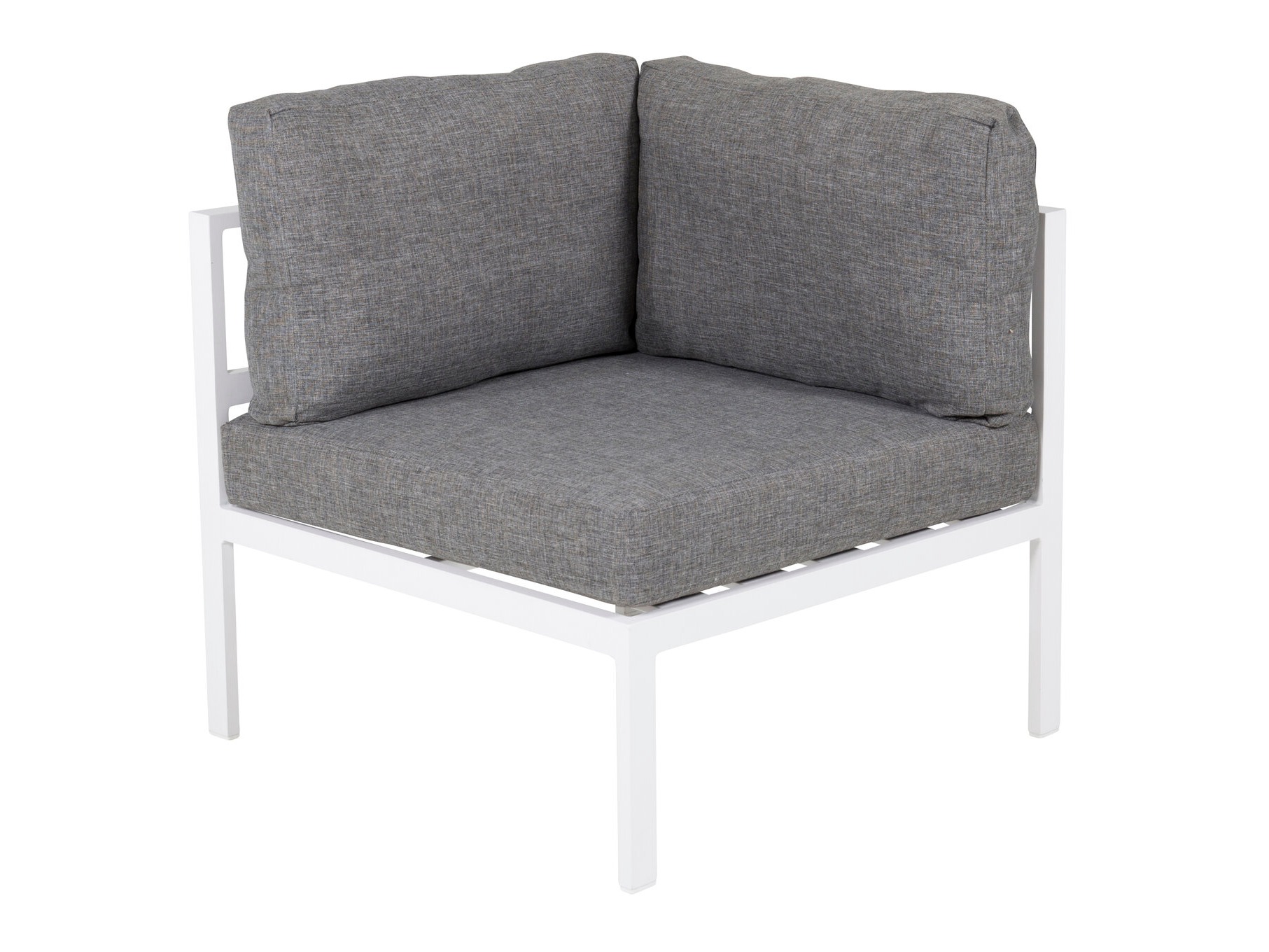 Poltrona da esterno Camorlo 101 (Grigio + Bianco)