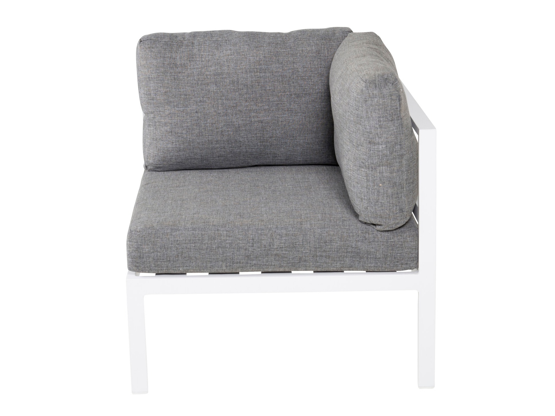 Poltrona da esterno Camorlo 101 (Grigio + Bianco)