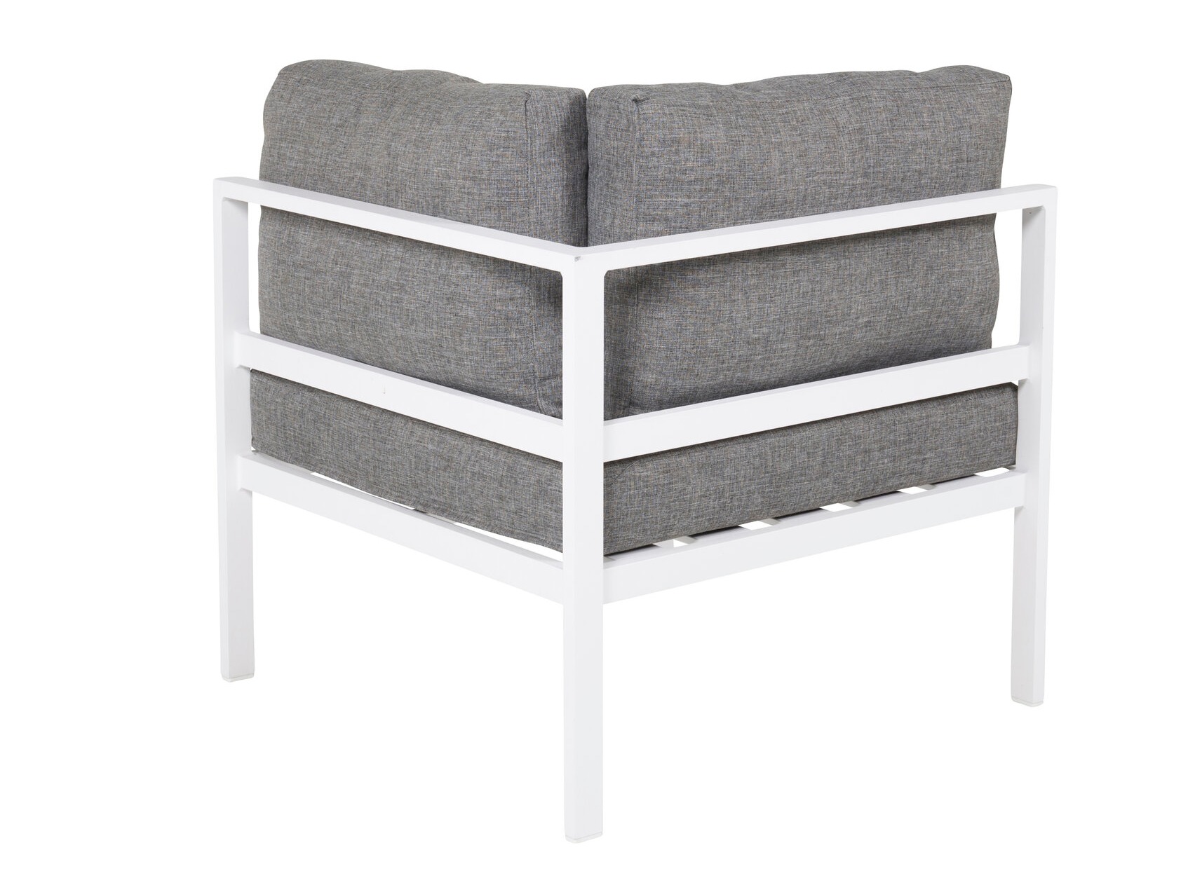 Poltrona da esterno Camorlo 101 (Grigio + Bianco)