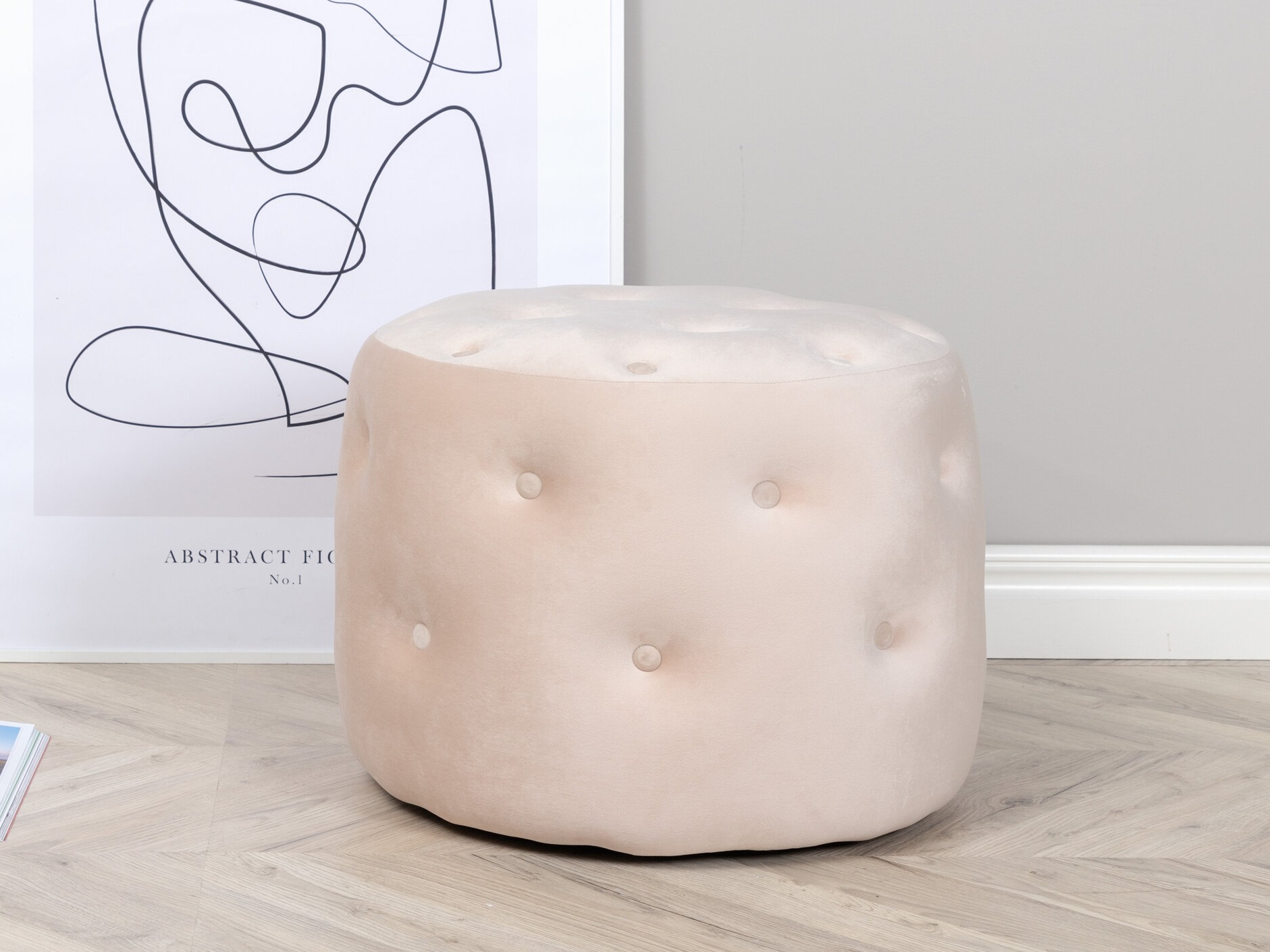 Pouf Dallas 2915 (Crema)