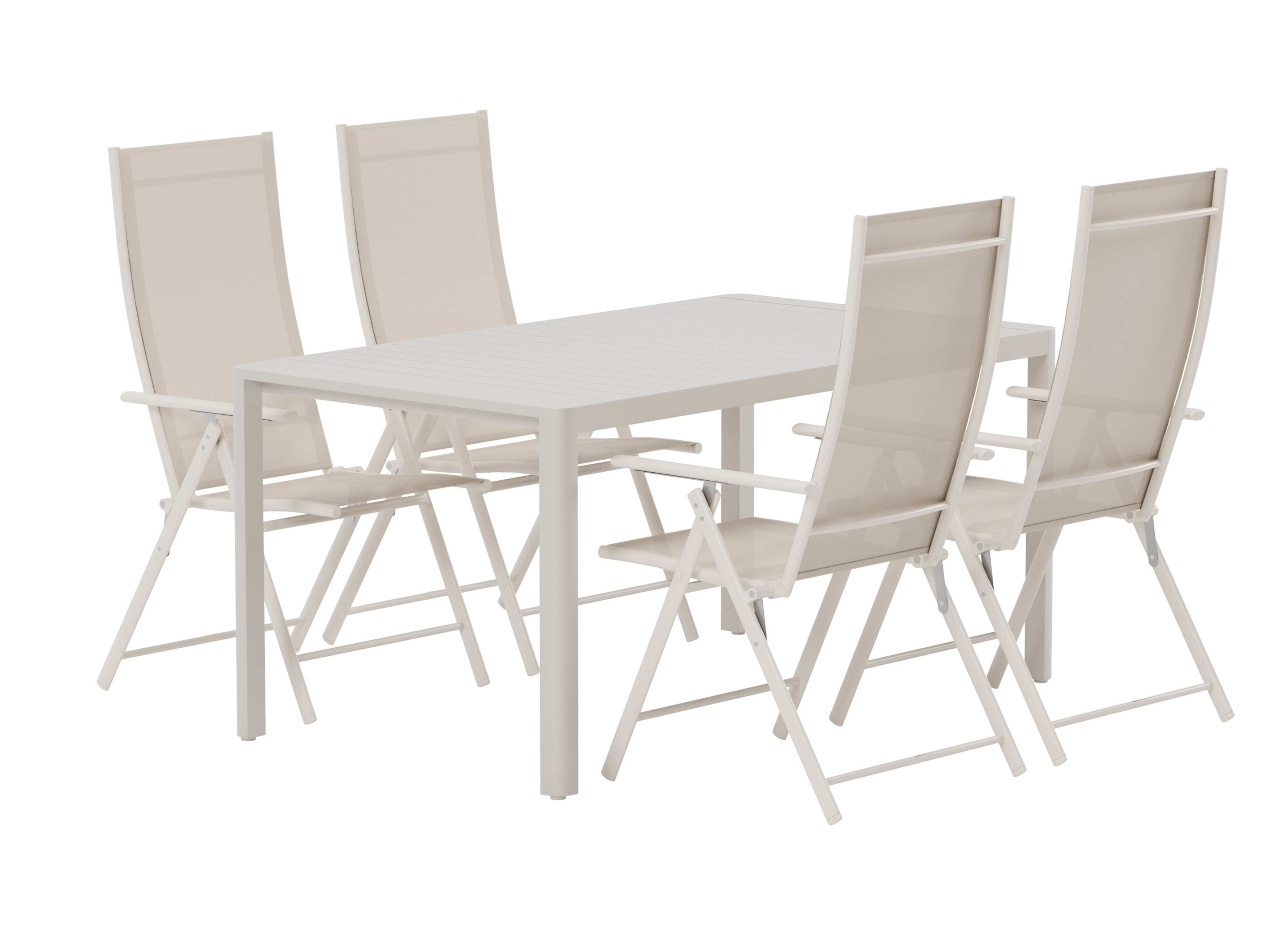Tavolo e sedie set Dallas 5255 (Beige)