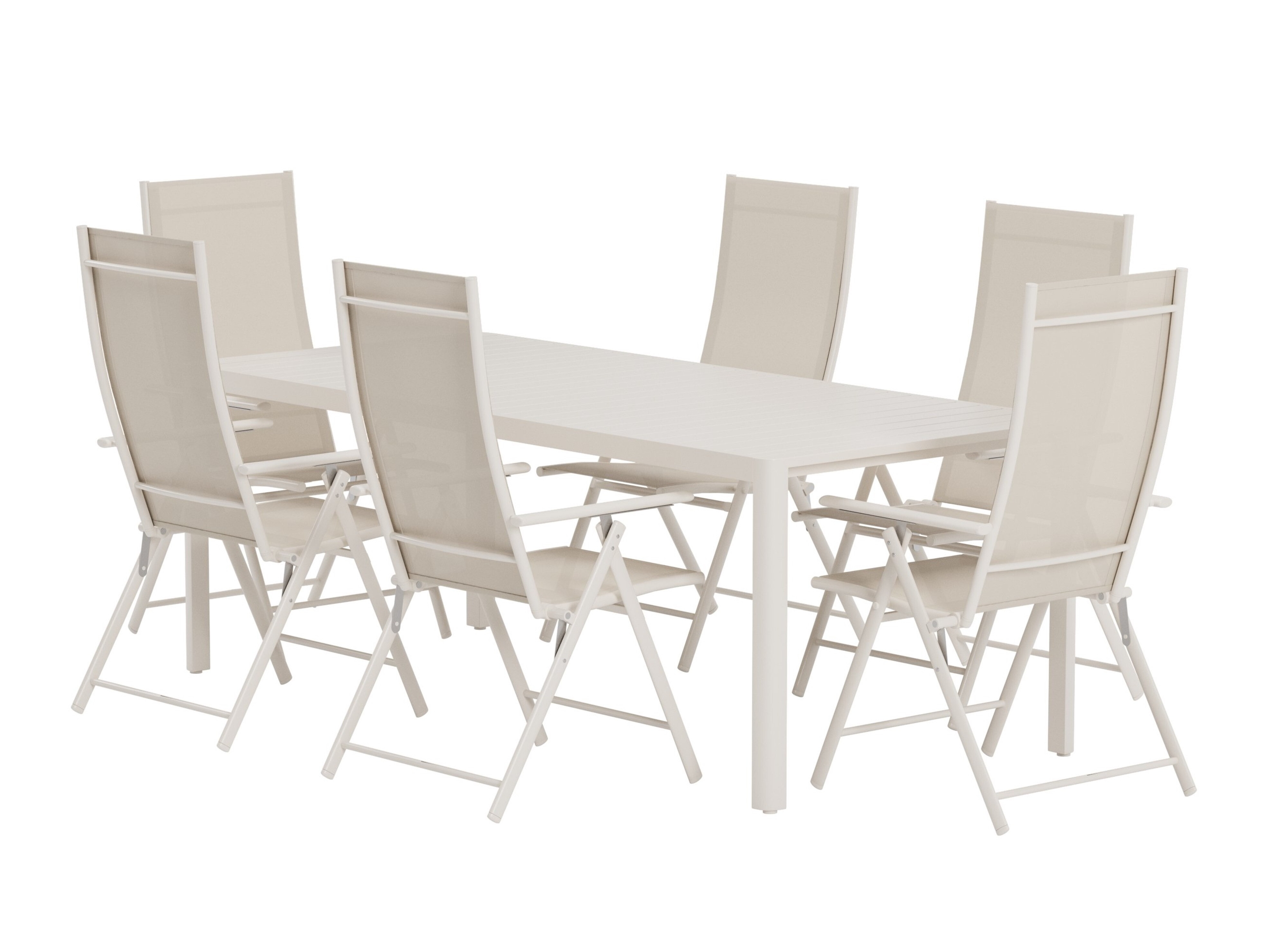 Tavolo e sedie set Dallas 5256 (Beige)