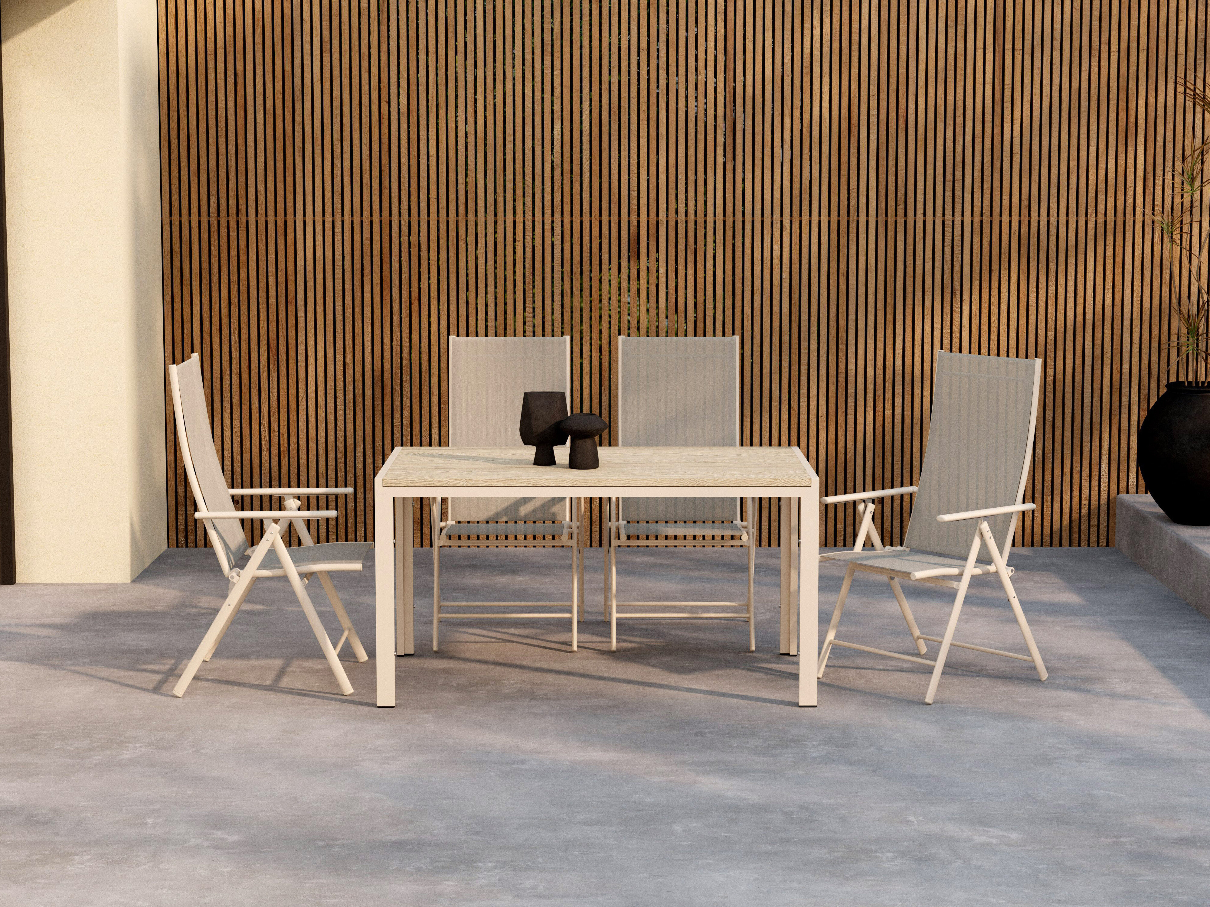 Tavolo e sedie set Dallas 5261 (Beige)
