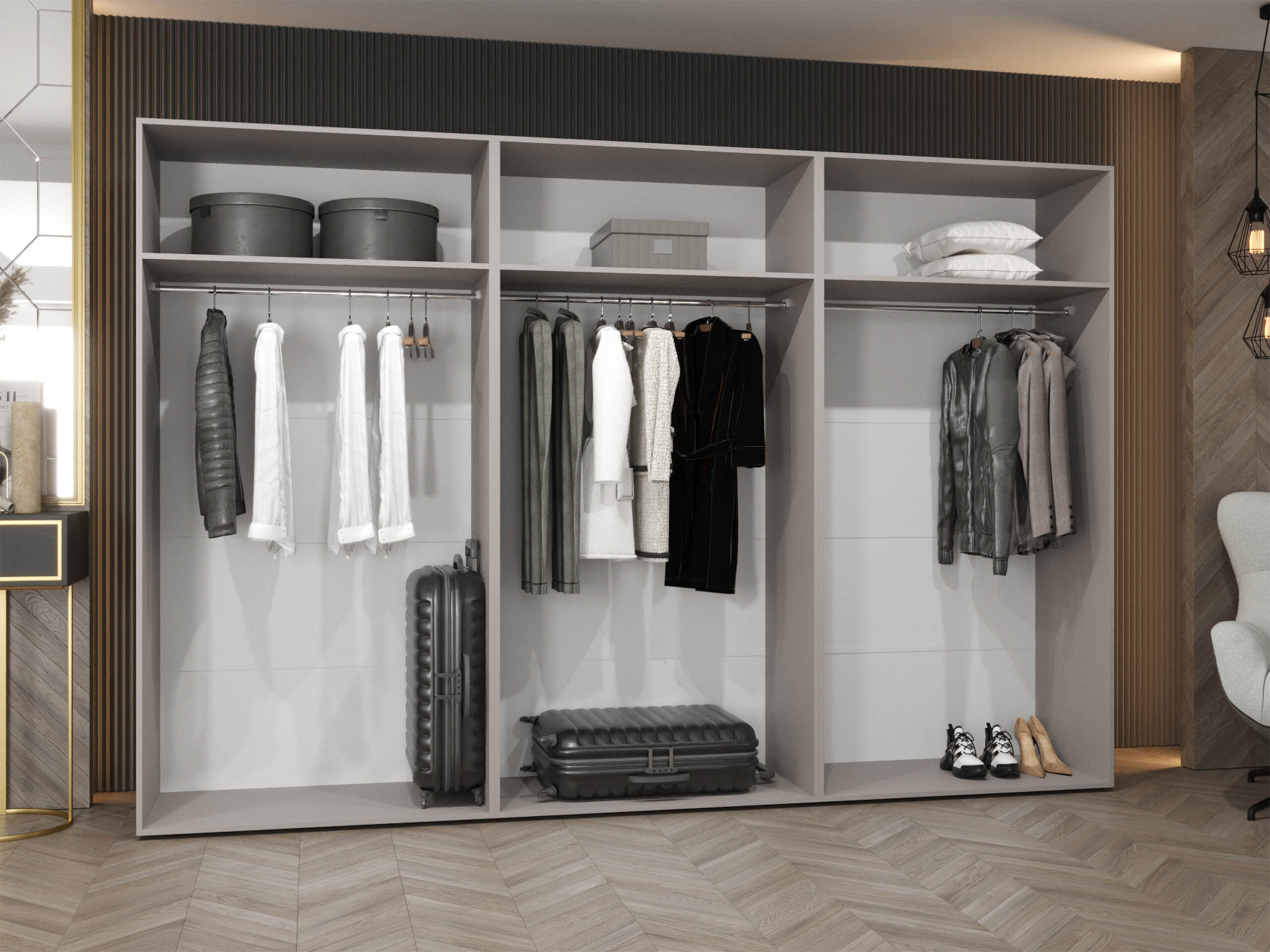 Armadio Hartford 596 (Nero)