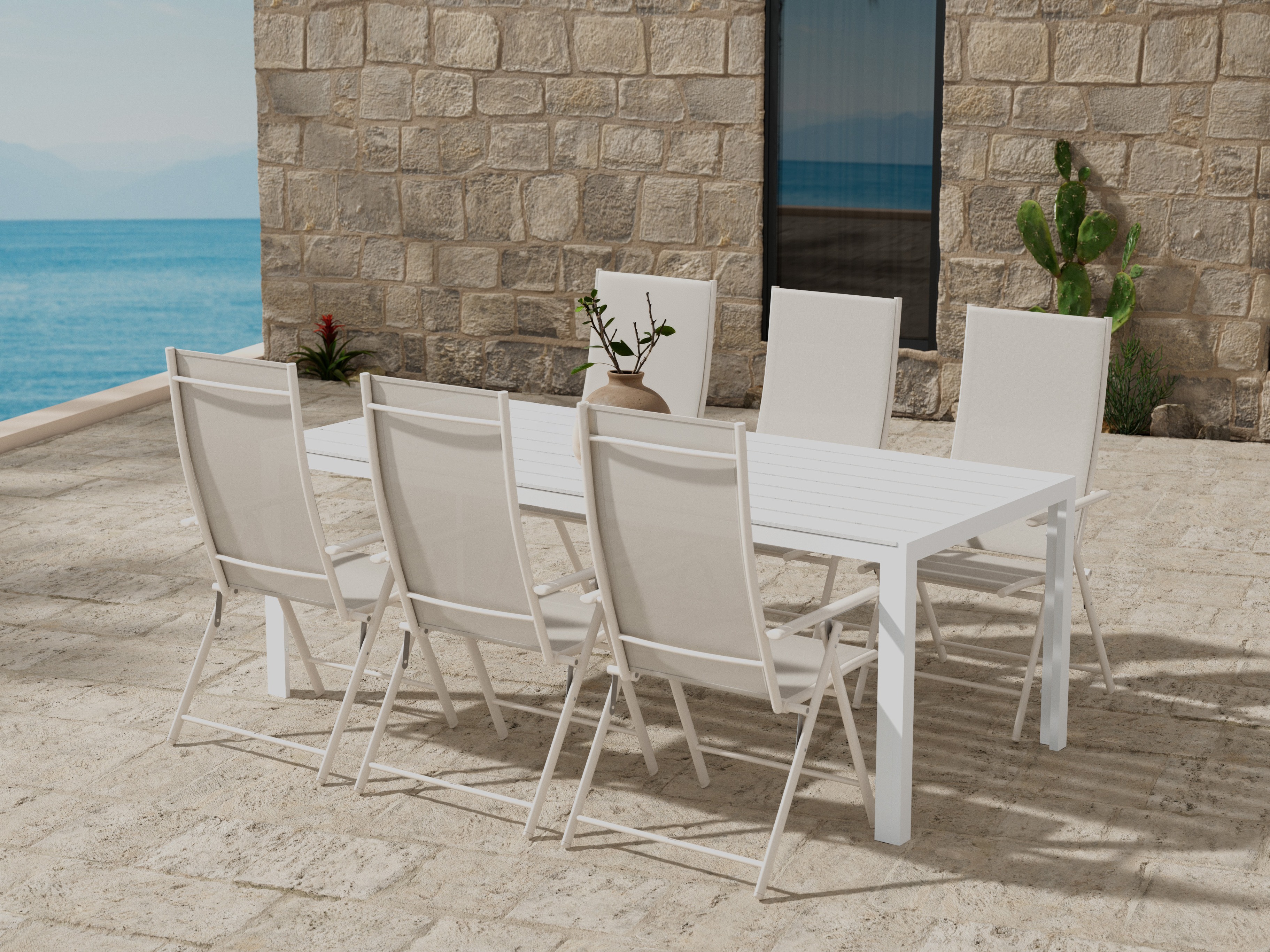 Tavolo e sedie set Dallas 5268