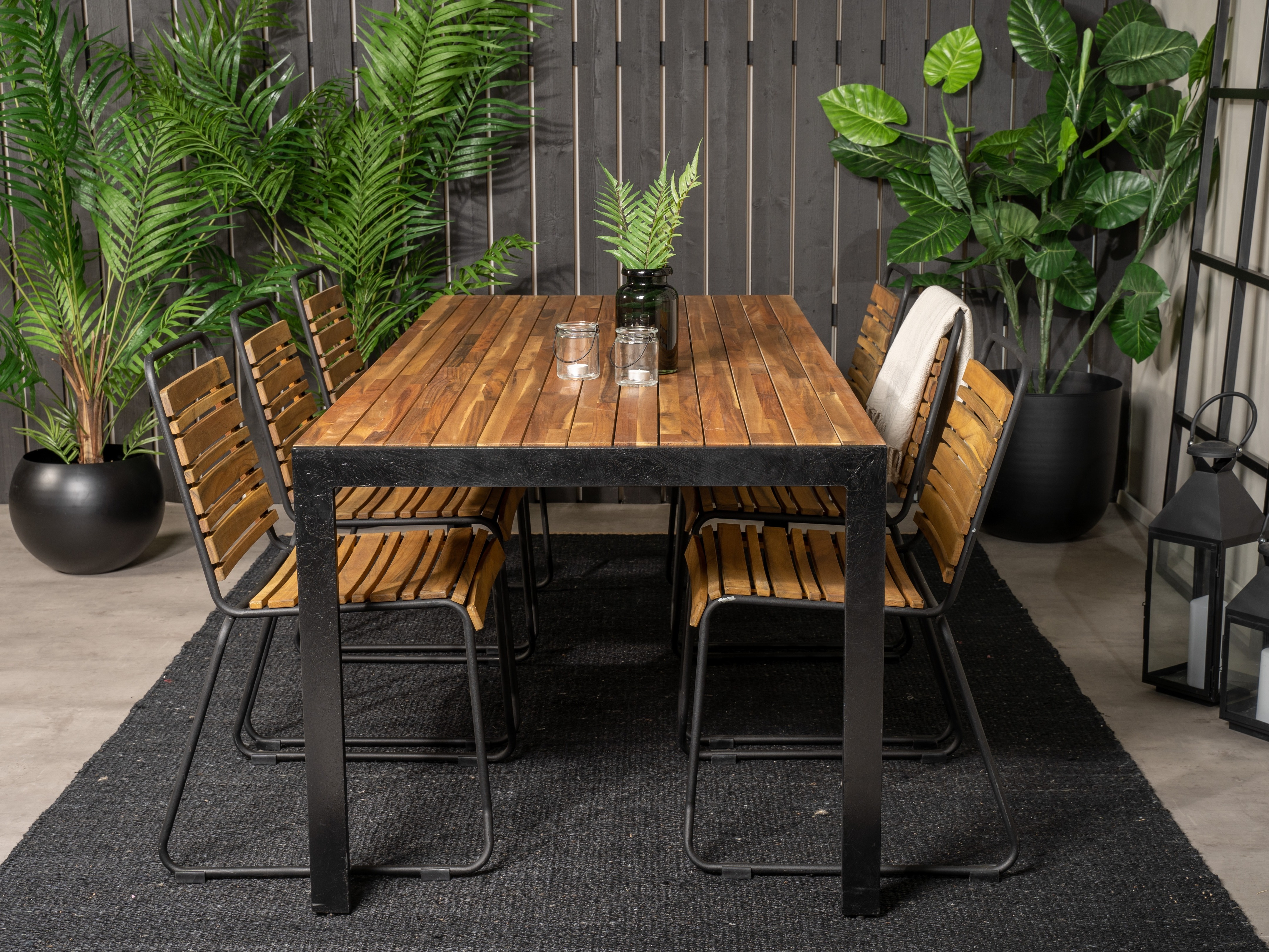 Tavolo e sedie set Dallas 5269