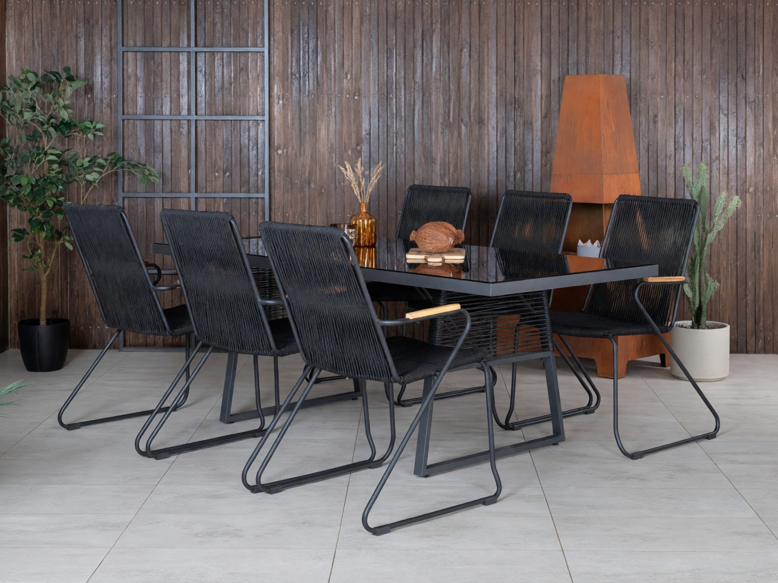 Tavolo e sedie set Dallas 5271