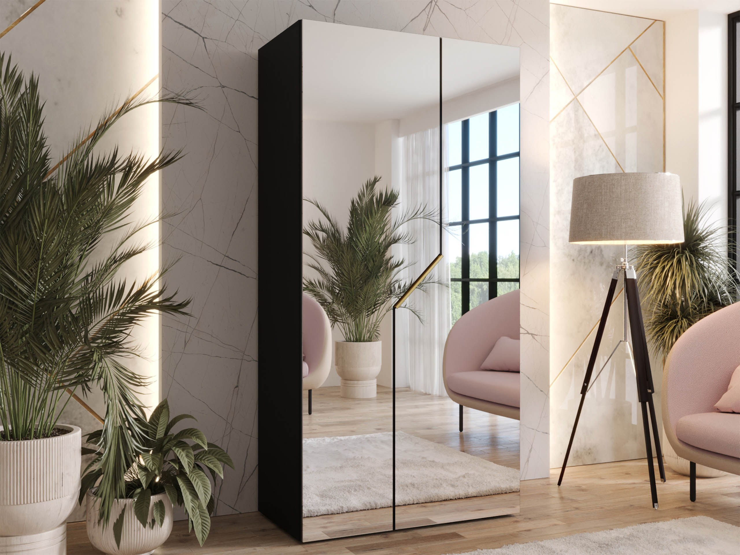Armadio Hartford 600 (Nero)
