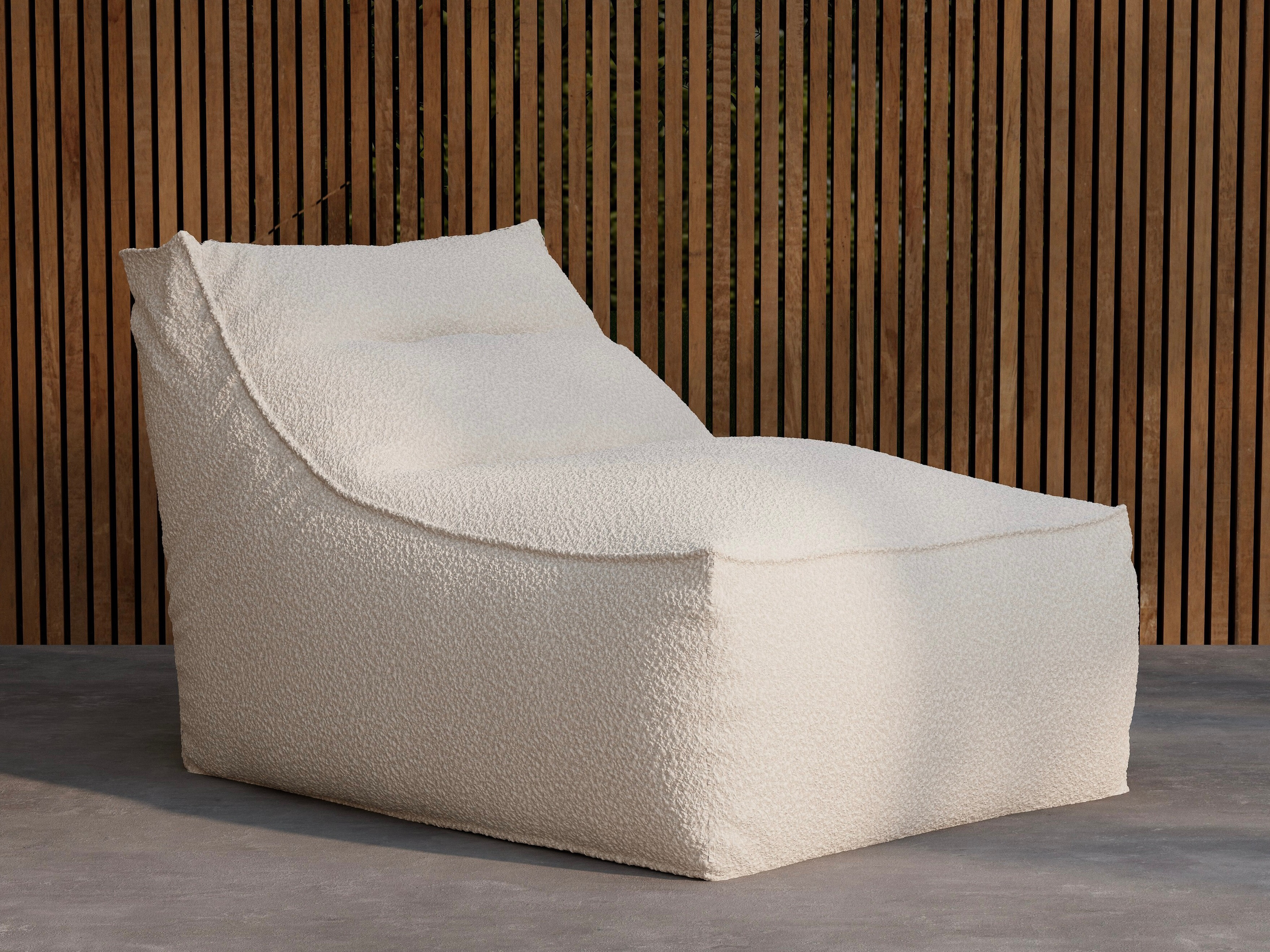 Poltrona a sacco Dallas 5276 (Bianco)