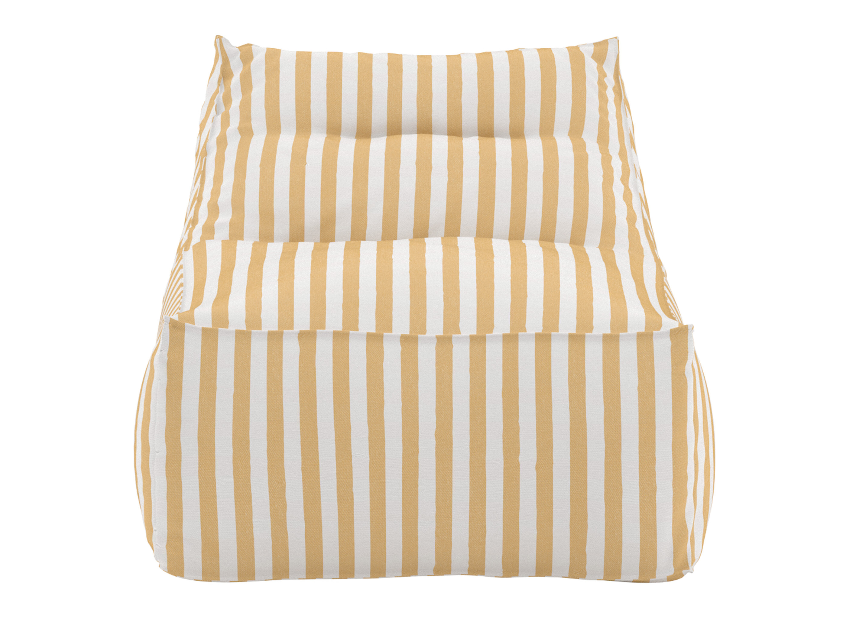 Poltrona a sacco Dallas 5276 (Giallo + Bianco)