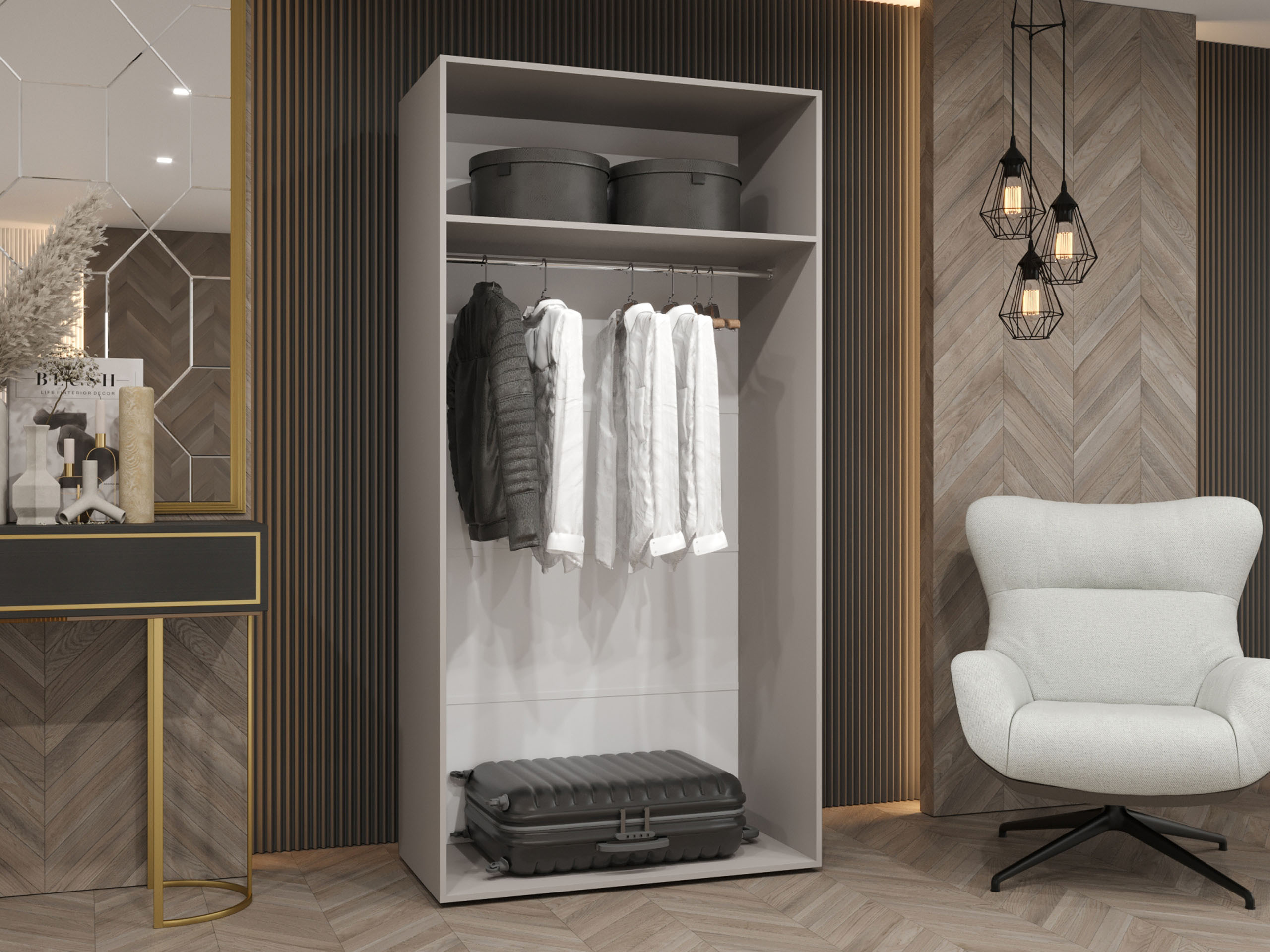 Armadio Hartford 613 (Bianco)