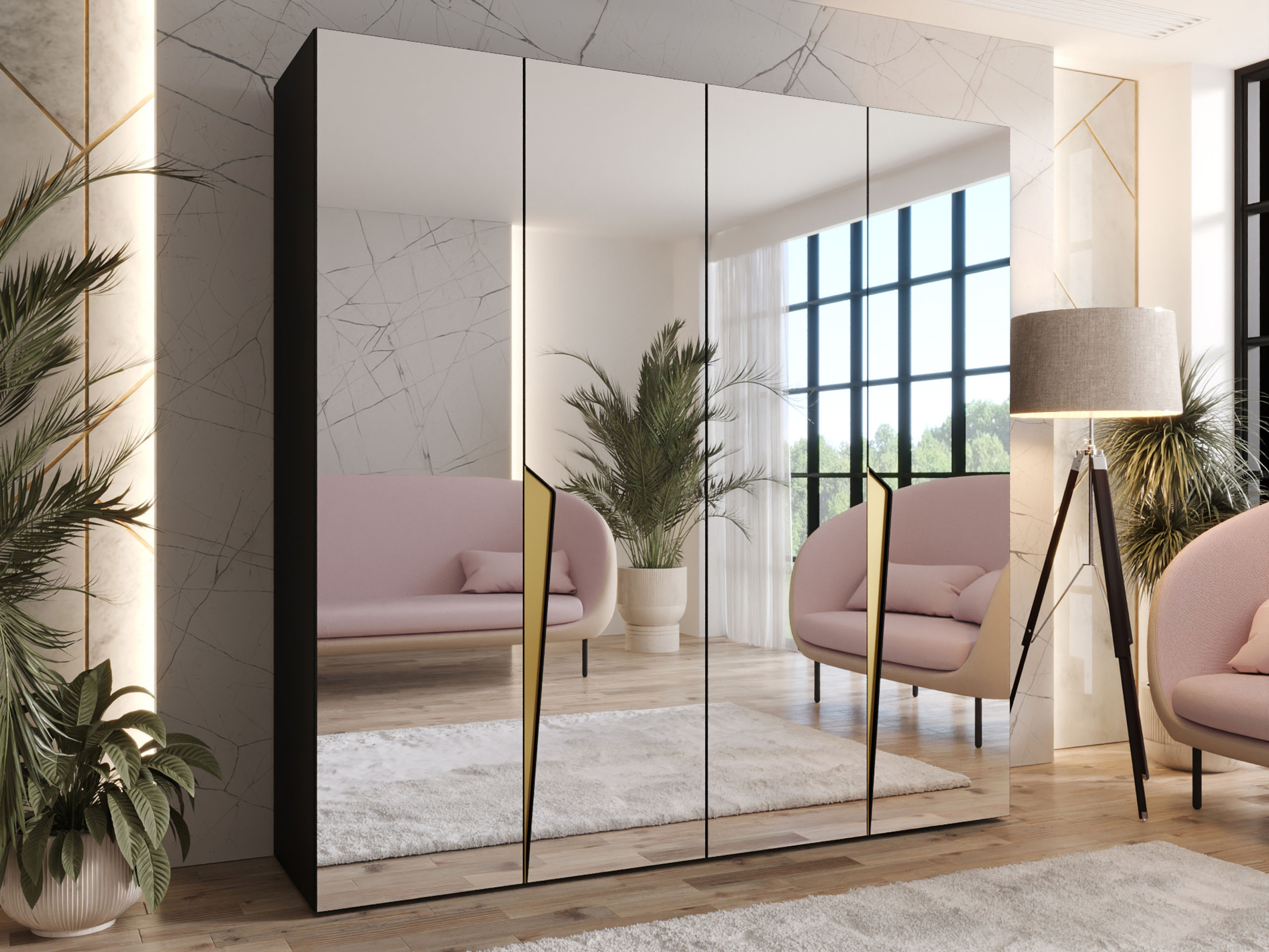 Armadio Hartford 615 (Nero)