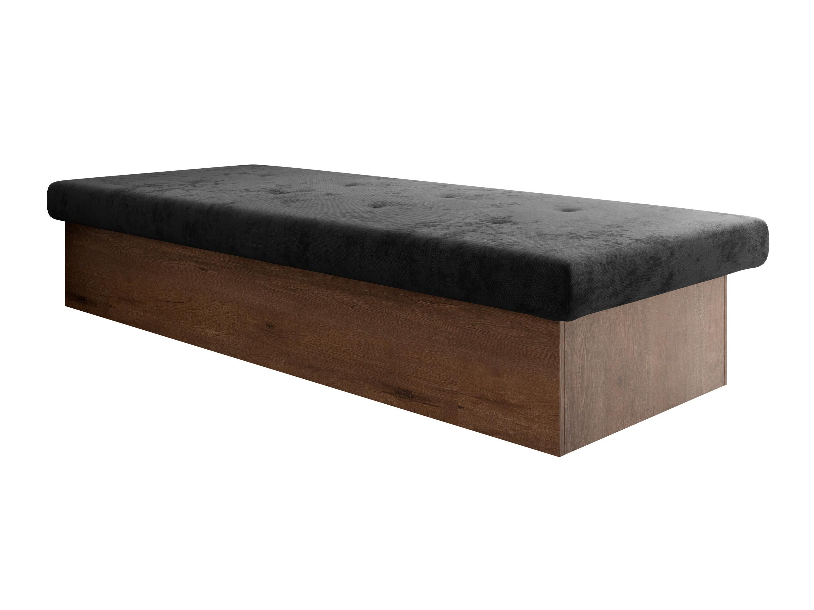 Letto Dover 100 (Cenere scuro)