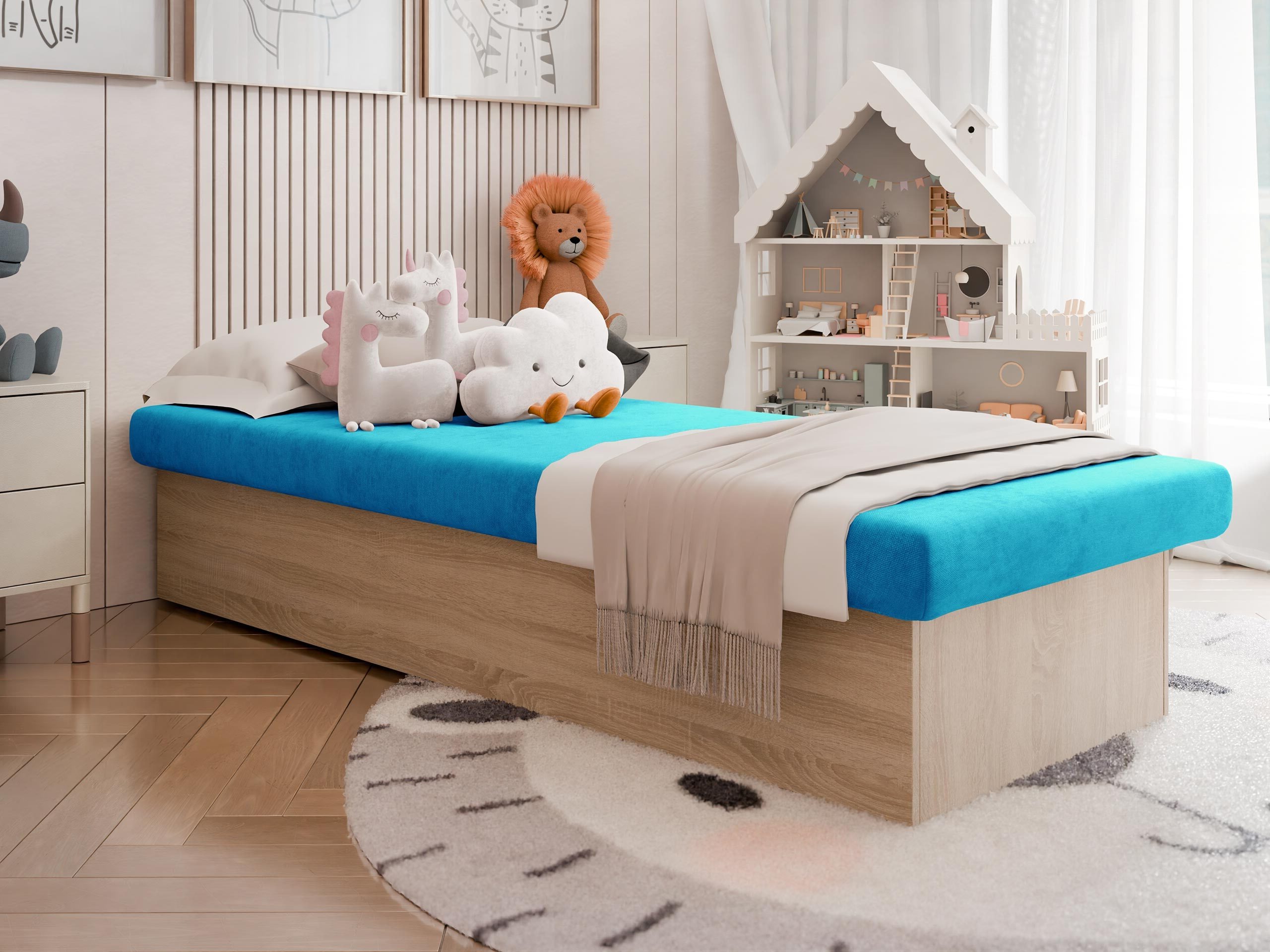 Letto Dover 100 (Sonoma quercia)