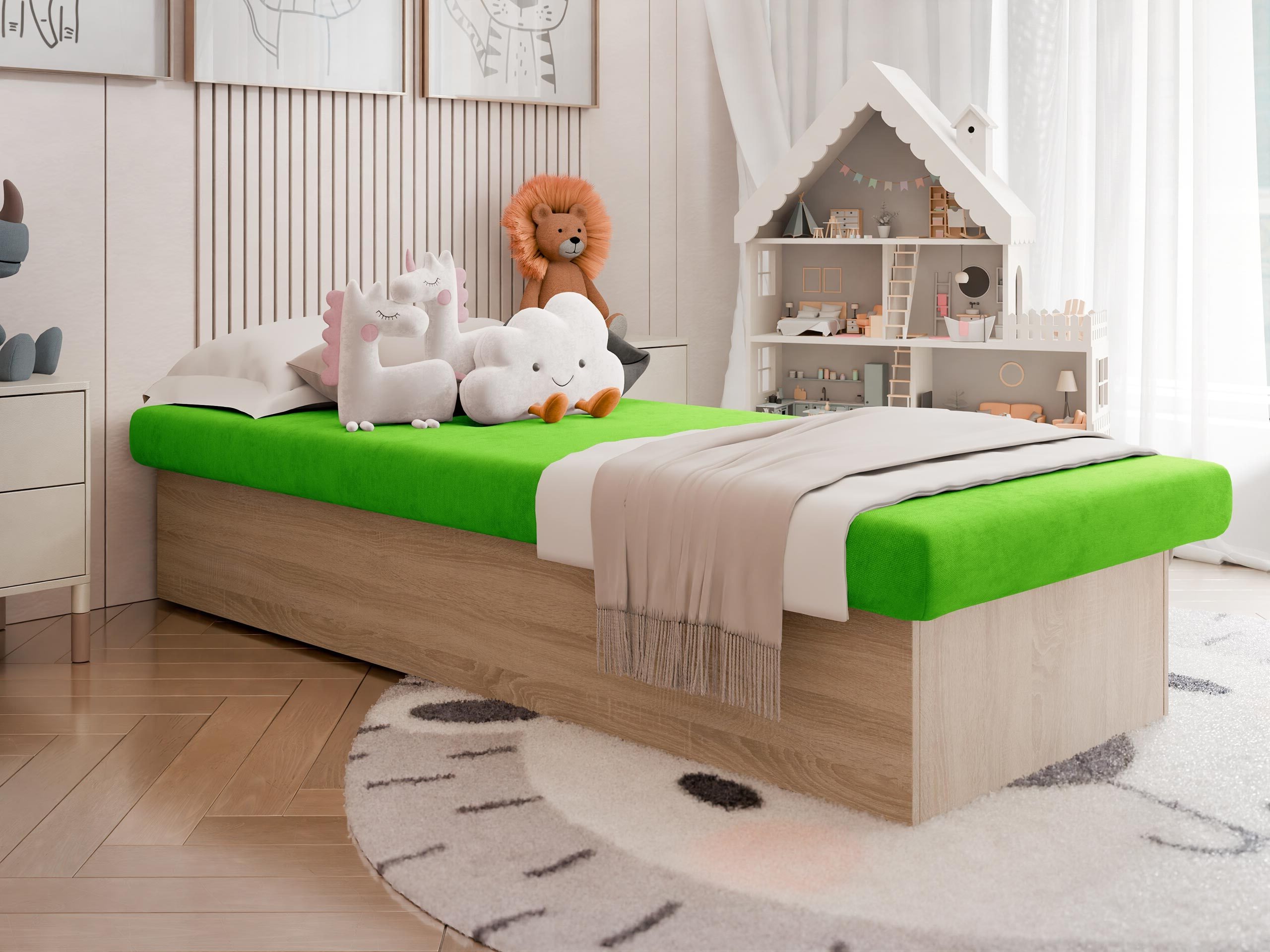 Letto Dover 100 (Sonoma quercia)