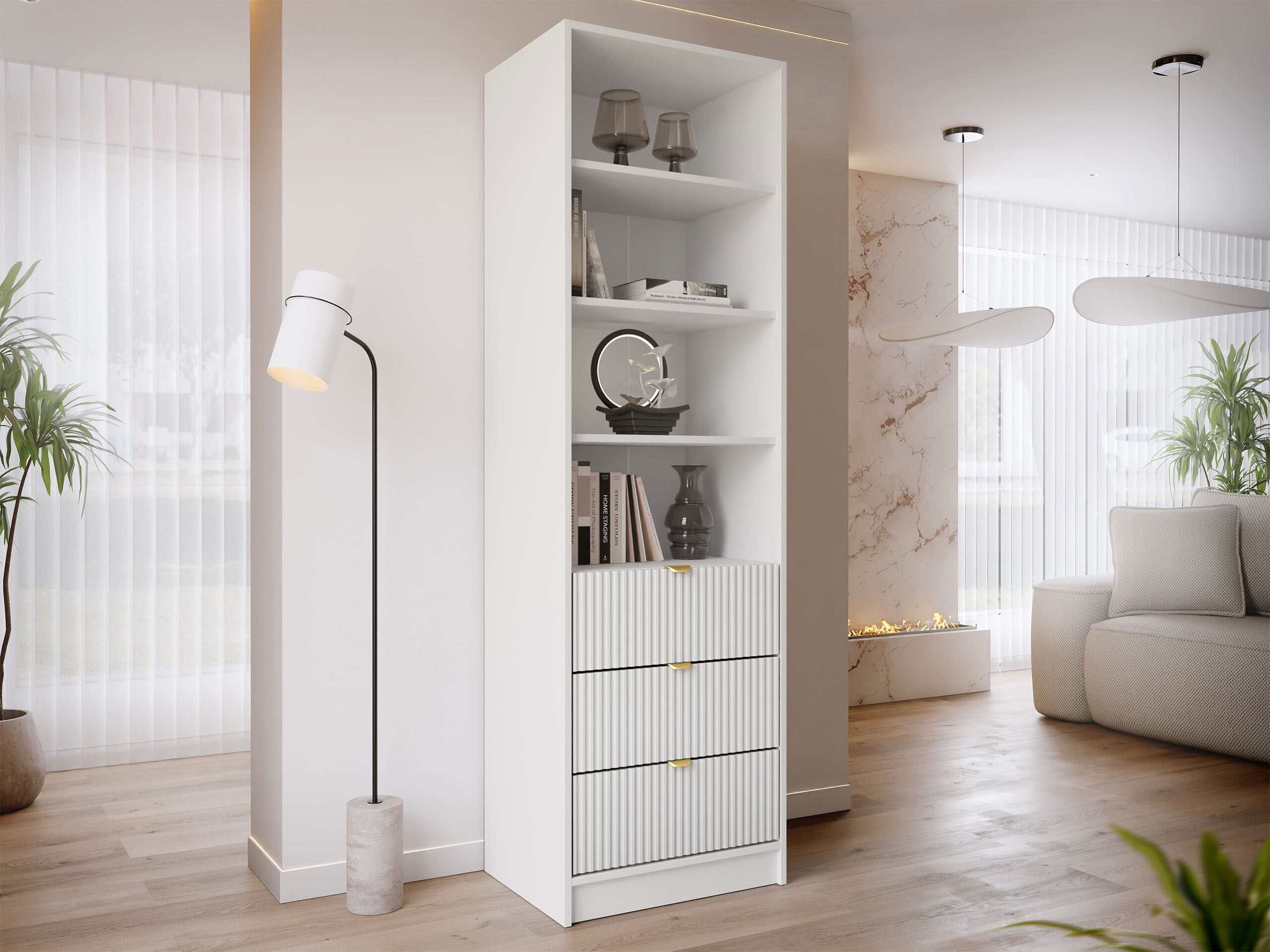 Scaffale Comfivo Papilio (Bianco)