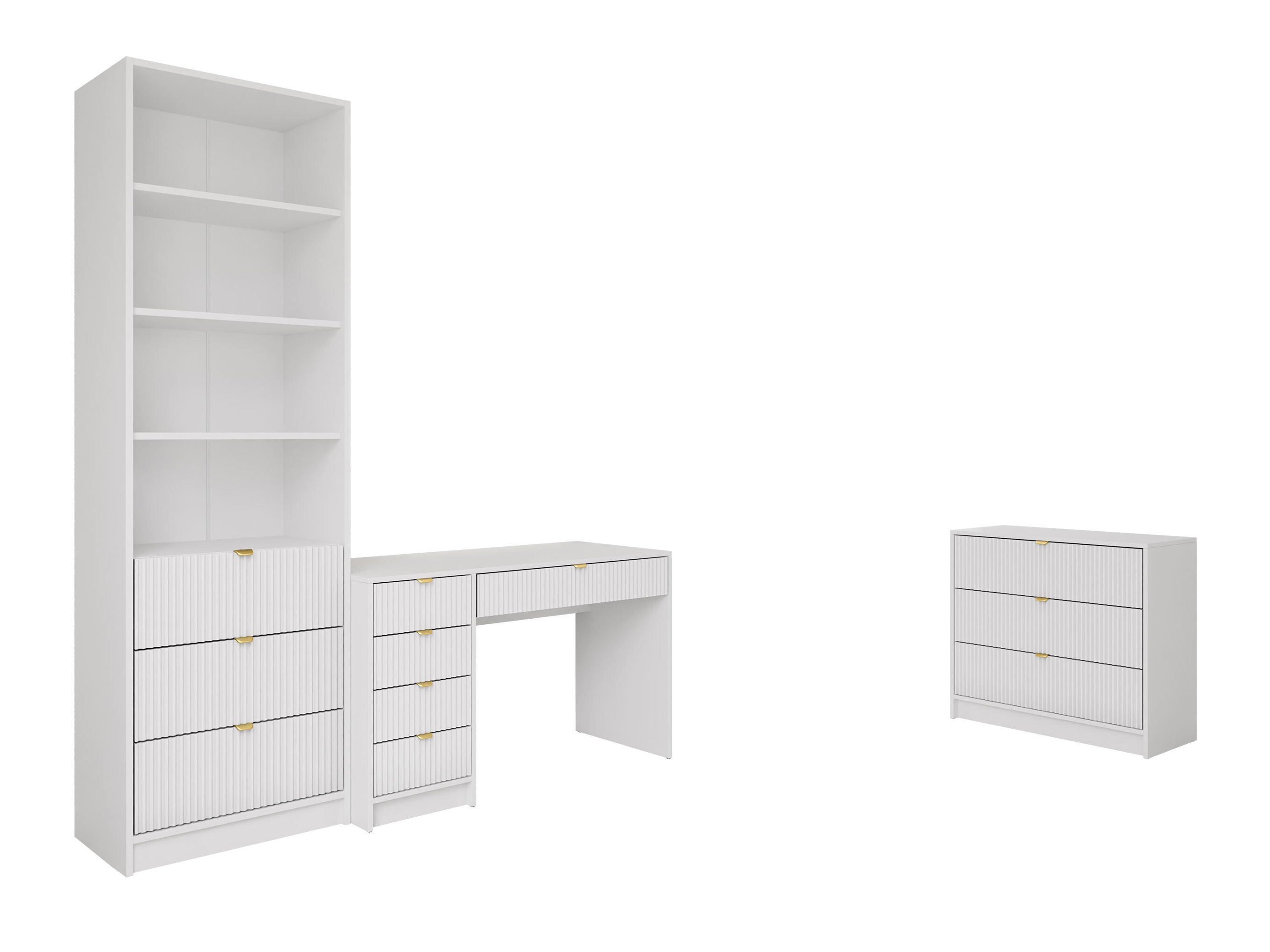 Set ufficio Comfivo Papilio V (Bianco)