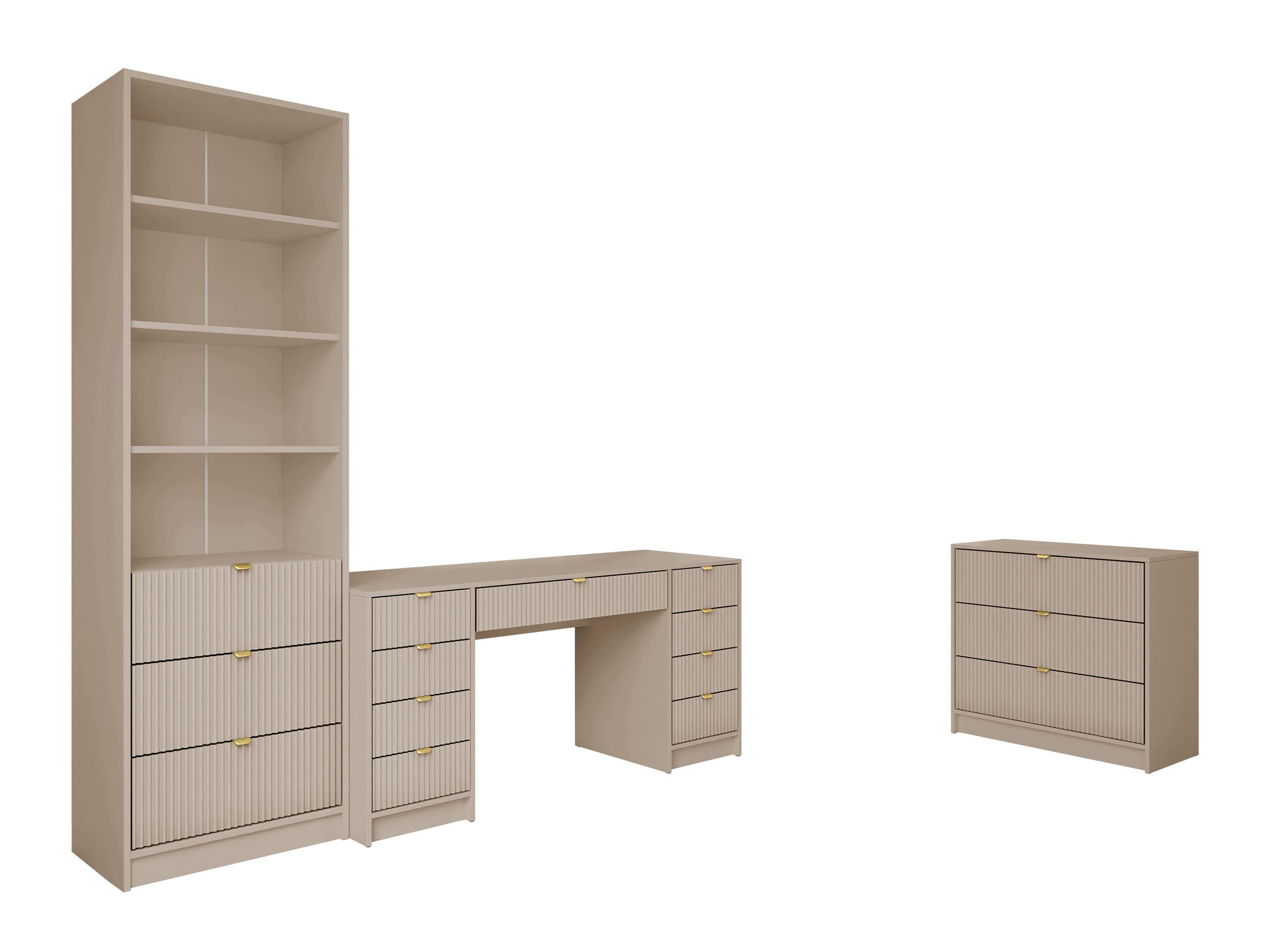 Set ufficio Comfivo Papilio VI (Beige)