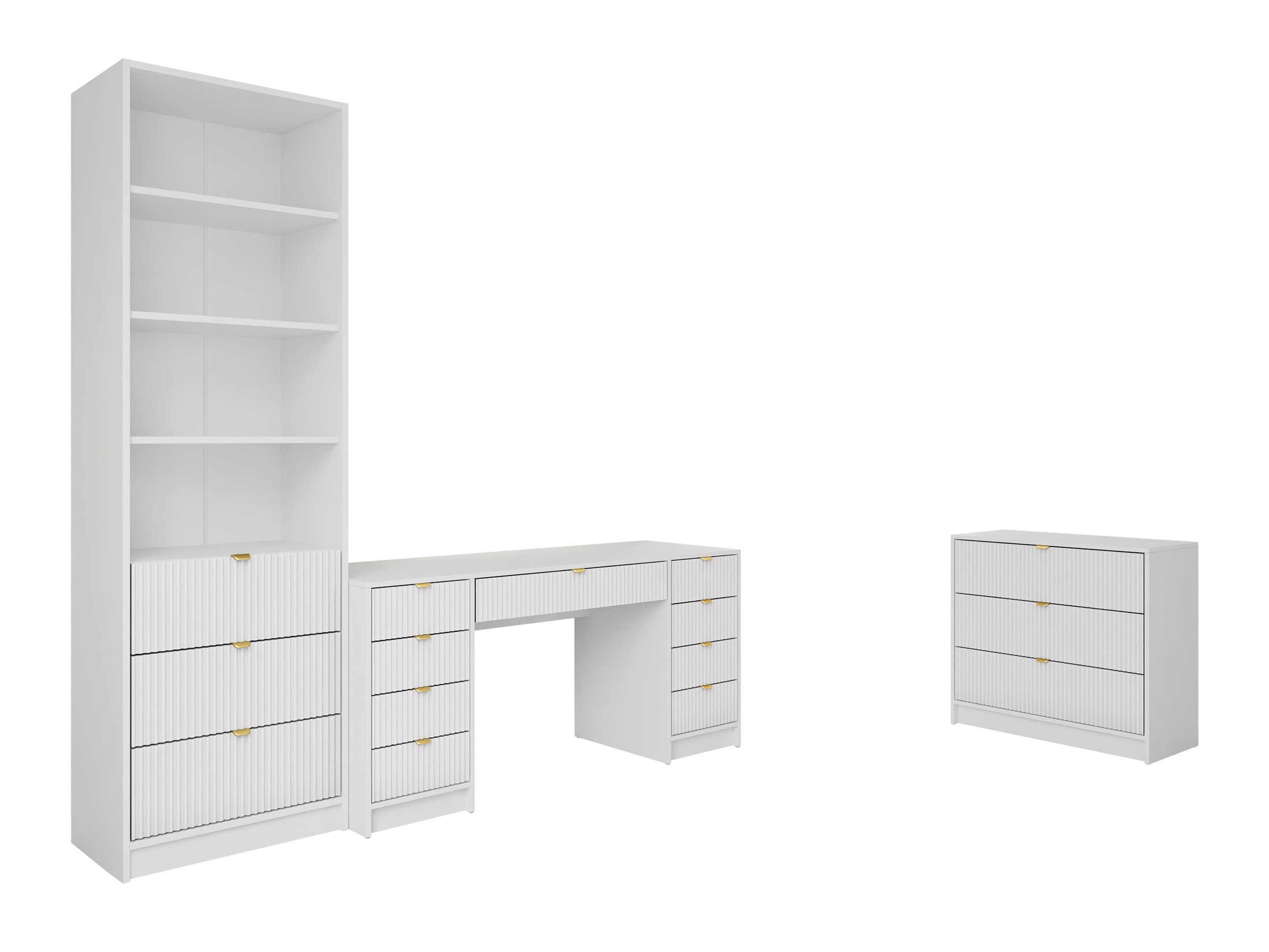 Set ufficio Comfivo Papilio VI (Bianco)