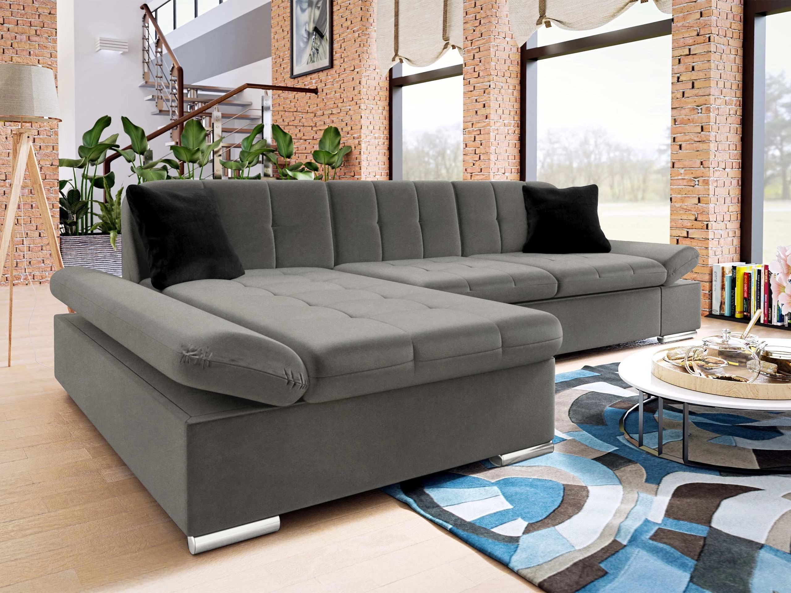 Divano angolare Comfivo Serenitas (Magic Velvet 2217 + Magic Velvet 2219)