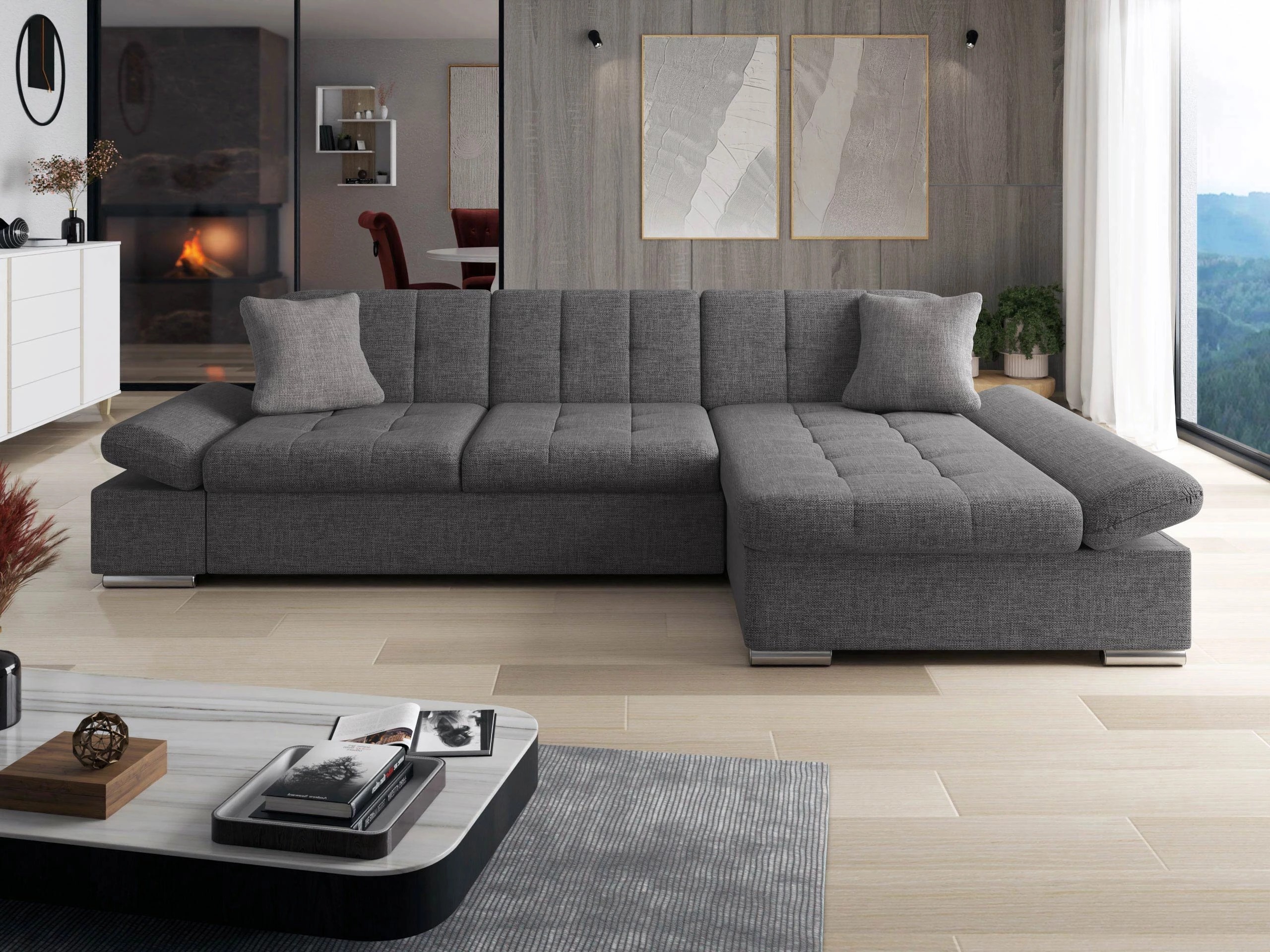Divano angolare Comfivo Serenitas (Lux 06 + Lux 05)