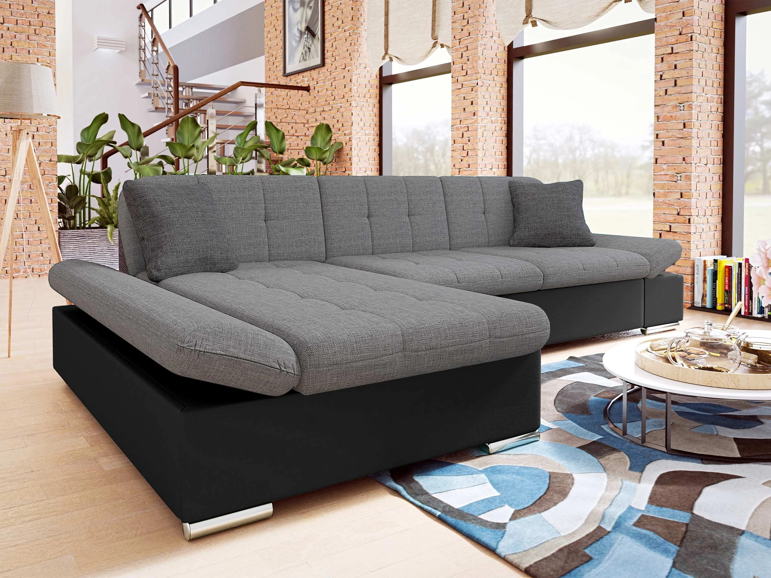Divano angolare Comfivo Serenitas (Soft 011 + Lux 05 + Lux 06)